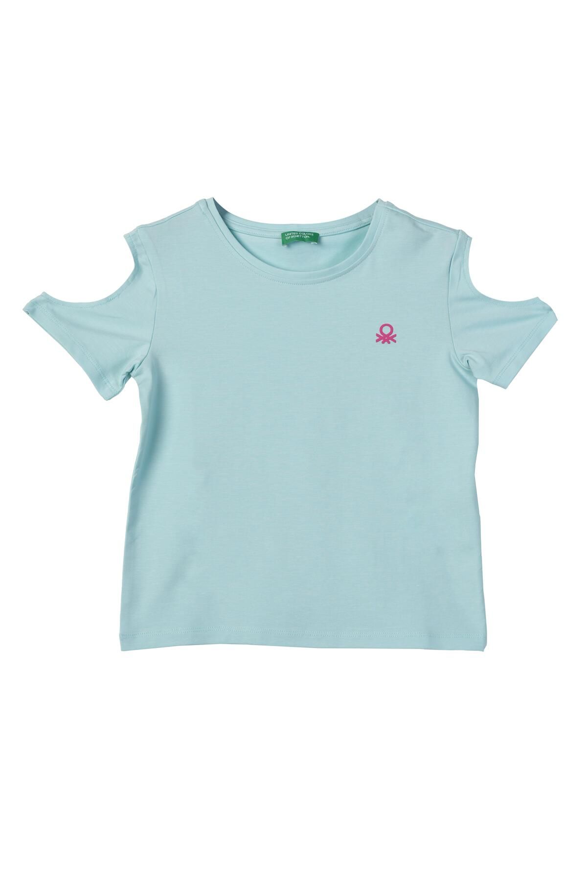 United Colors of Benetton Kız Çocuk Tshirt Bnt-g21303
