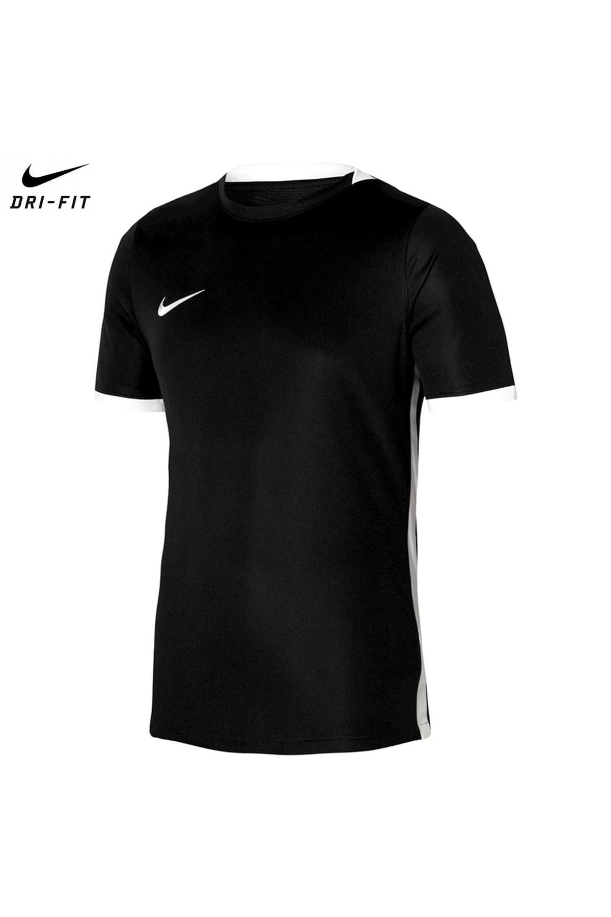Nike Dh7990-010 Dri-fıt Challenge Iv Tişört Erkek Futbol Forması Siyah