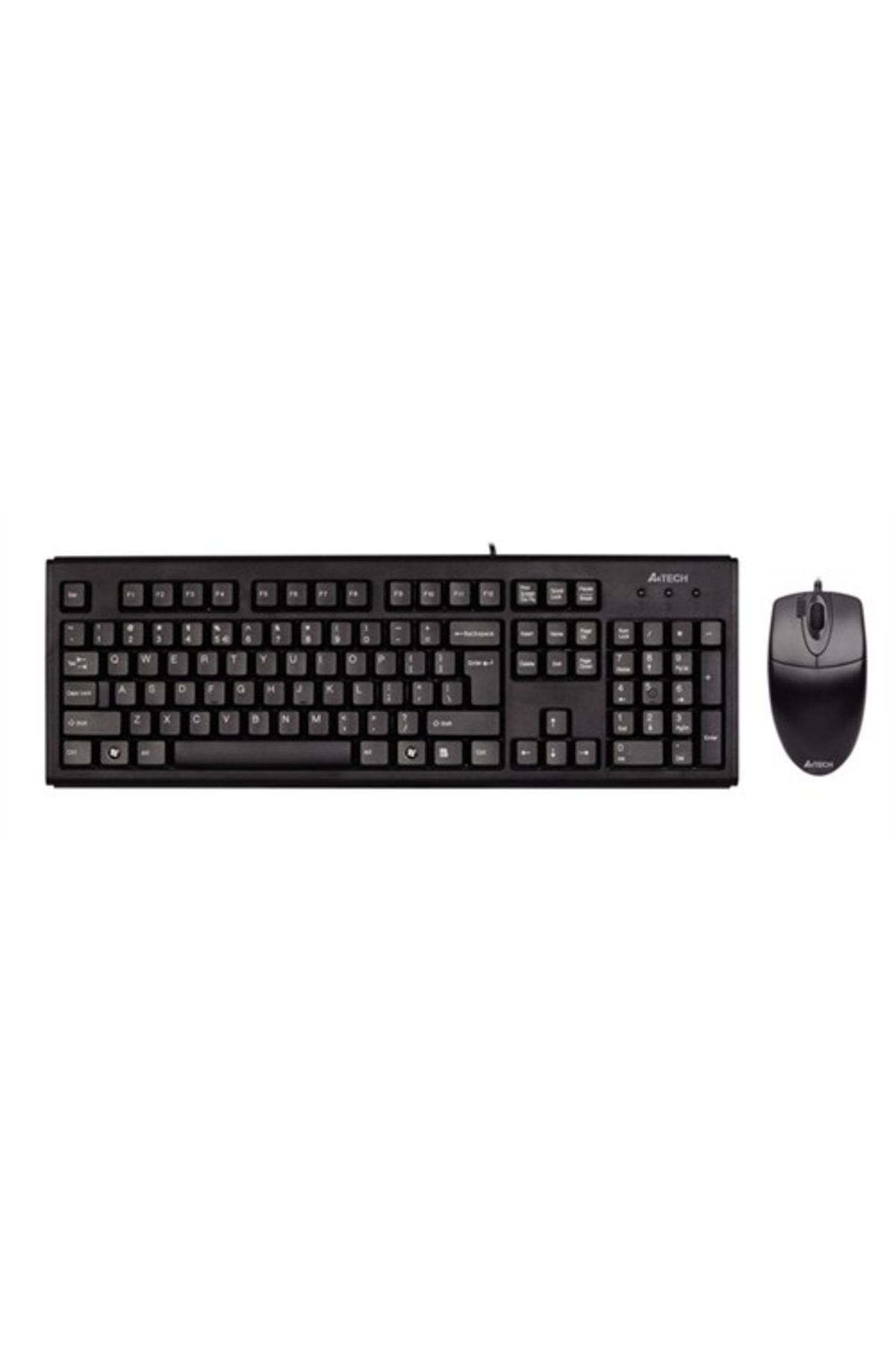 A4 Tech Km-72620d Kbl Usb Q Klavye-mouse Set,siyah