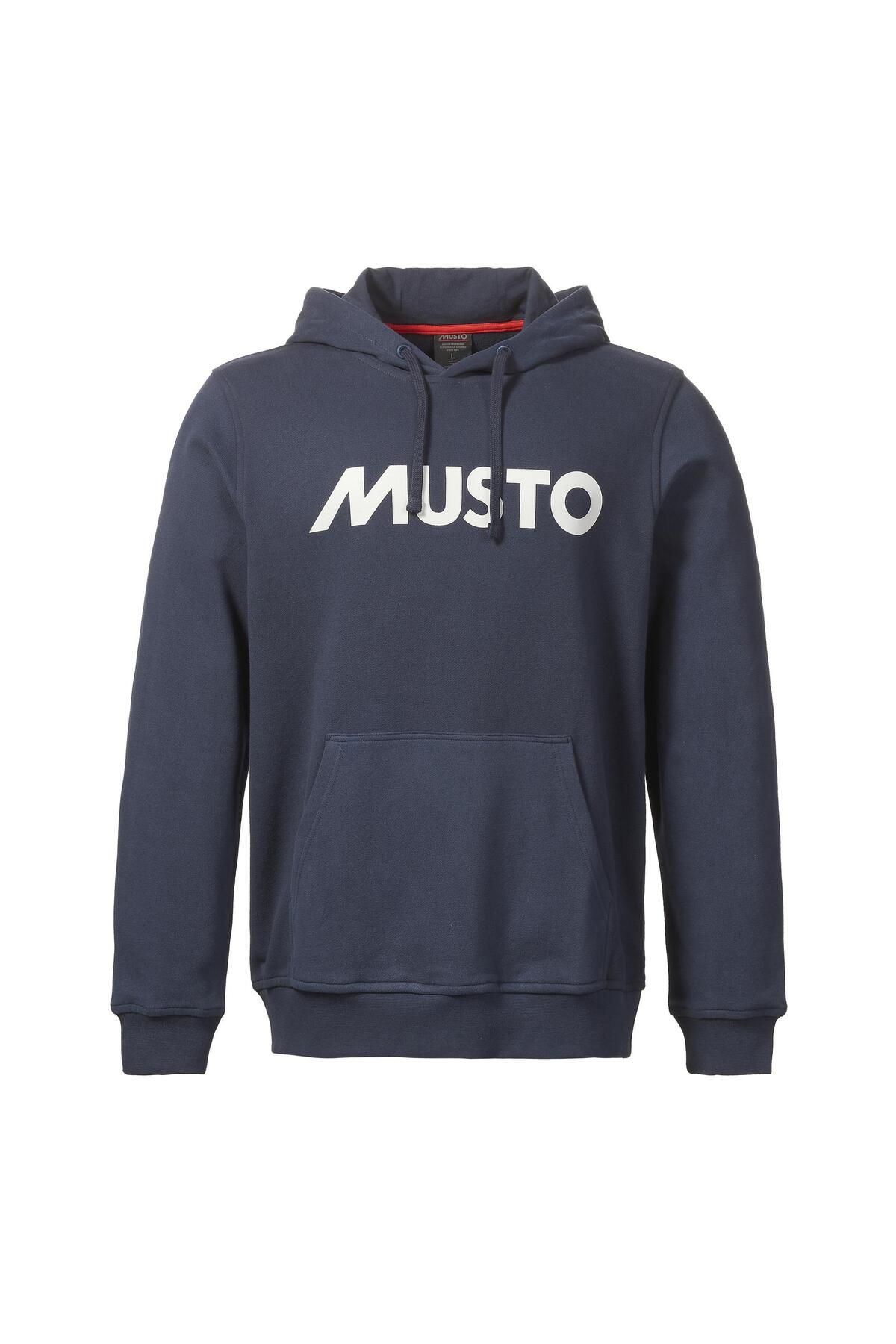 Musto M Logo Kapişonlu Erkek Sweat Shırt