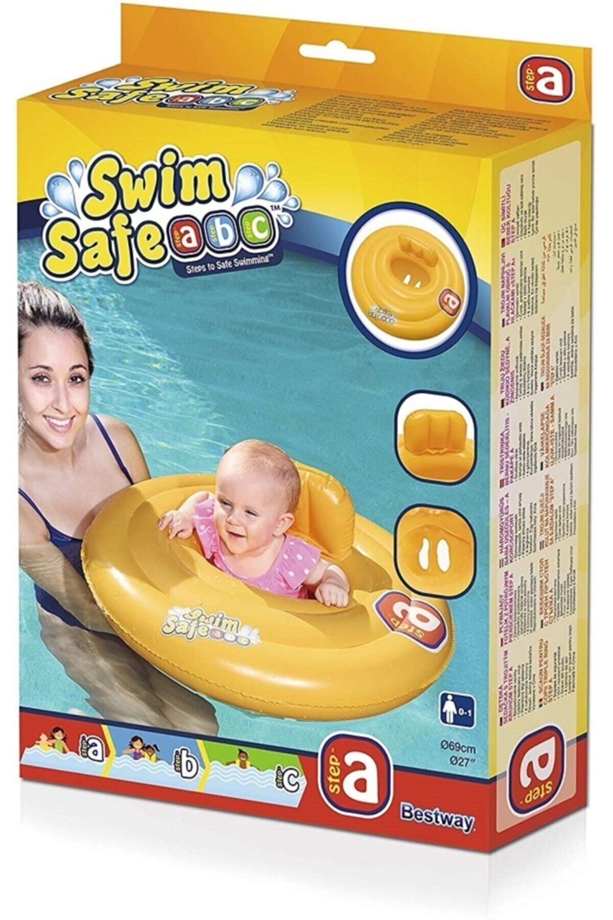 Bestway Step Oturaklı Bebek Yüzme Simidi