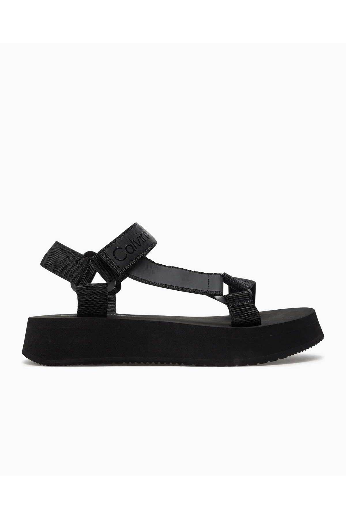 Calvin Klein Velcro Flat Sandalet