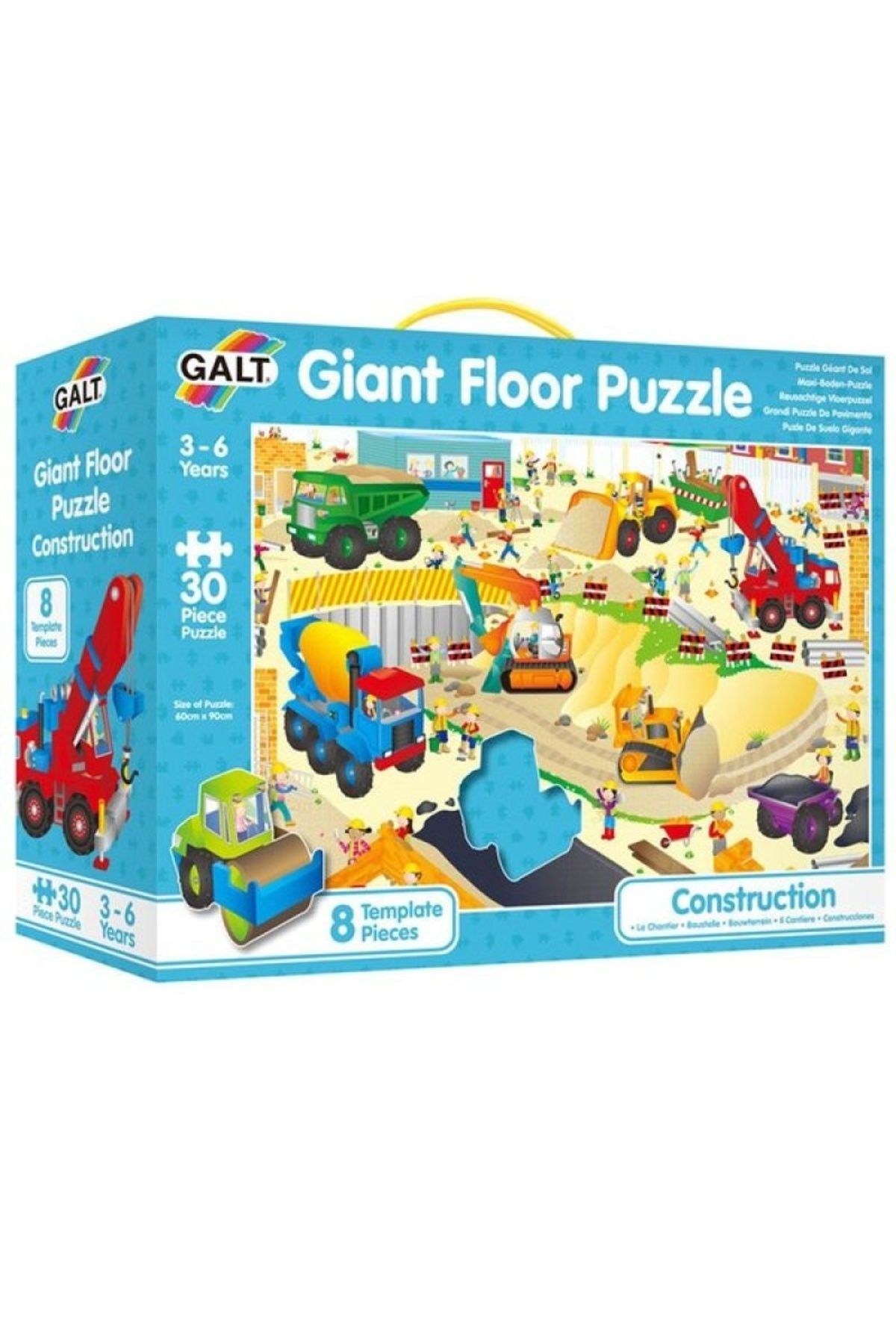 Galt Giant Floor Puzzle - Contruction Site 30 Parça