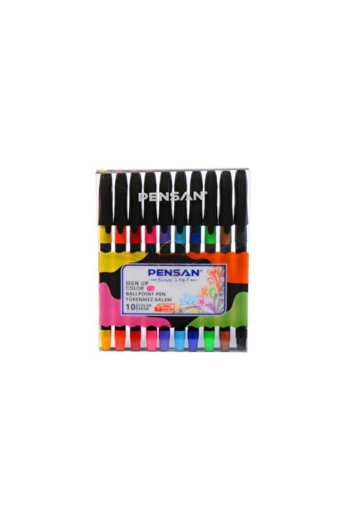 Pensan Sıgn Up Color Tükenmez Kalem 10 Renk