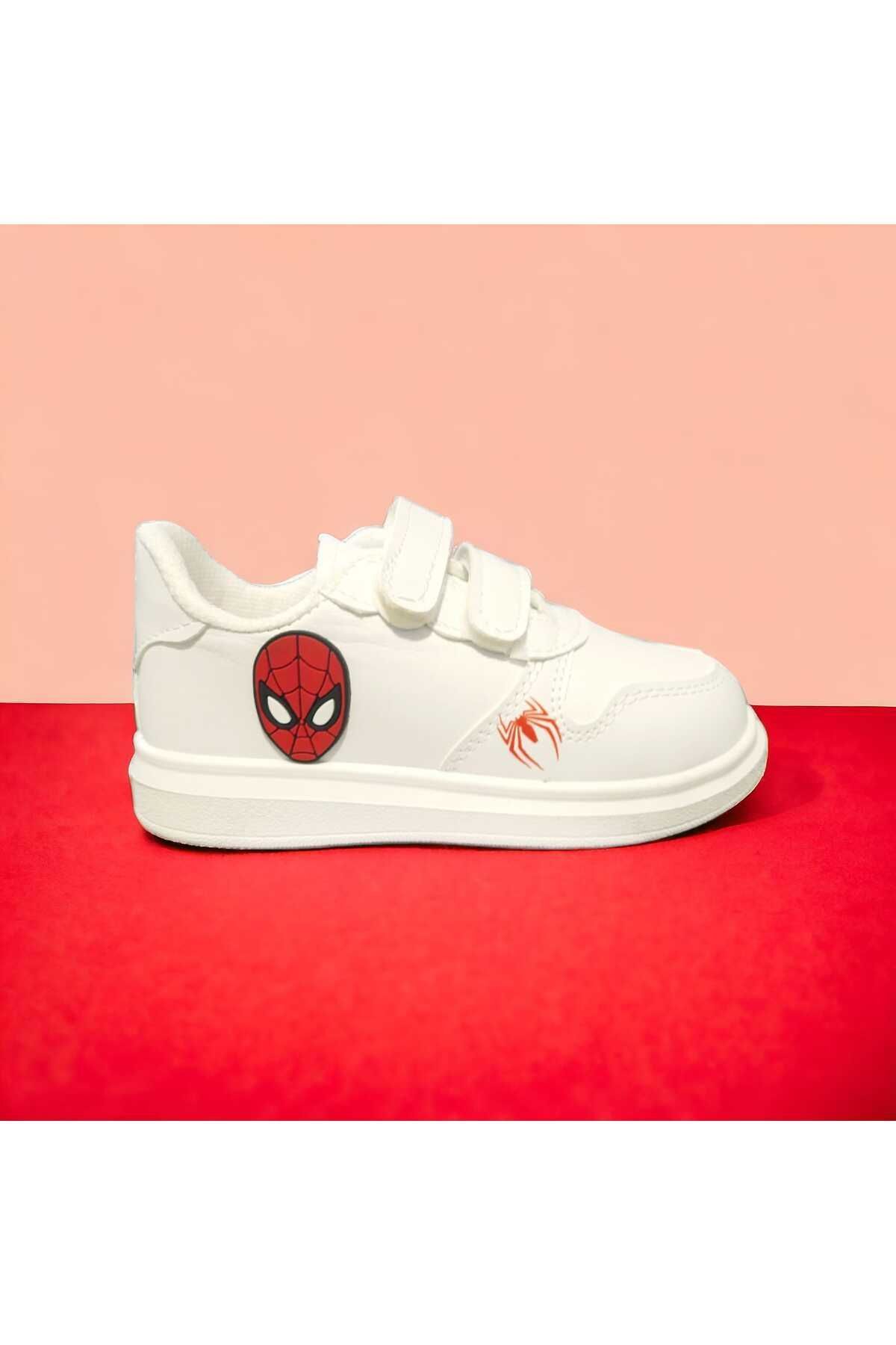 amazoondesing örümcekli çocuk 3d silikon baskılı sneaker   erkek  çocuk spor  ayakkabı