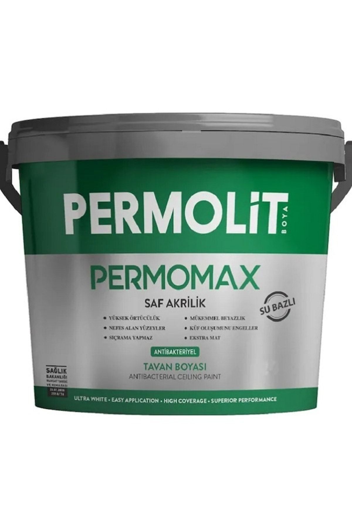 Permolit Permomax Küf Önleyici Anti Bakteriyel Tavan Boyası 3.5 Kg