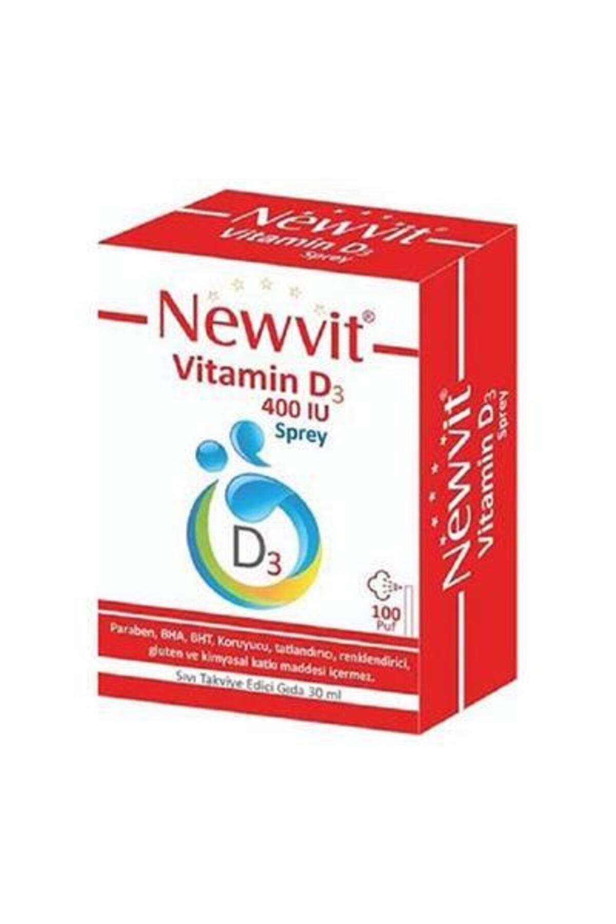 Newvit Vitamin D3 400 Iu 30 ml Sprey