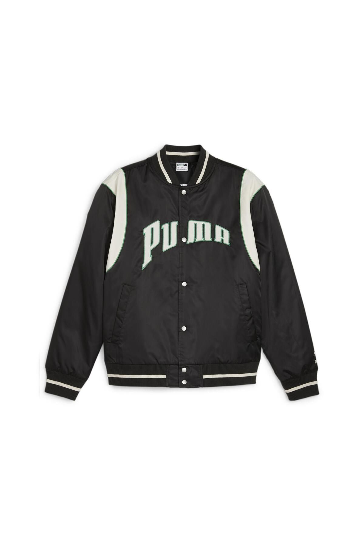Puma Team Varsity Jacket Erkek Ceket