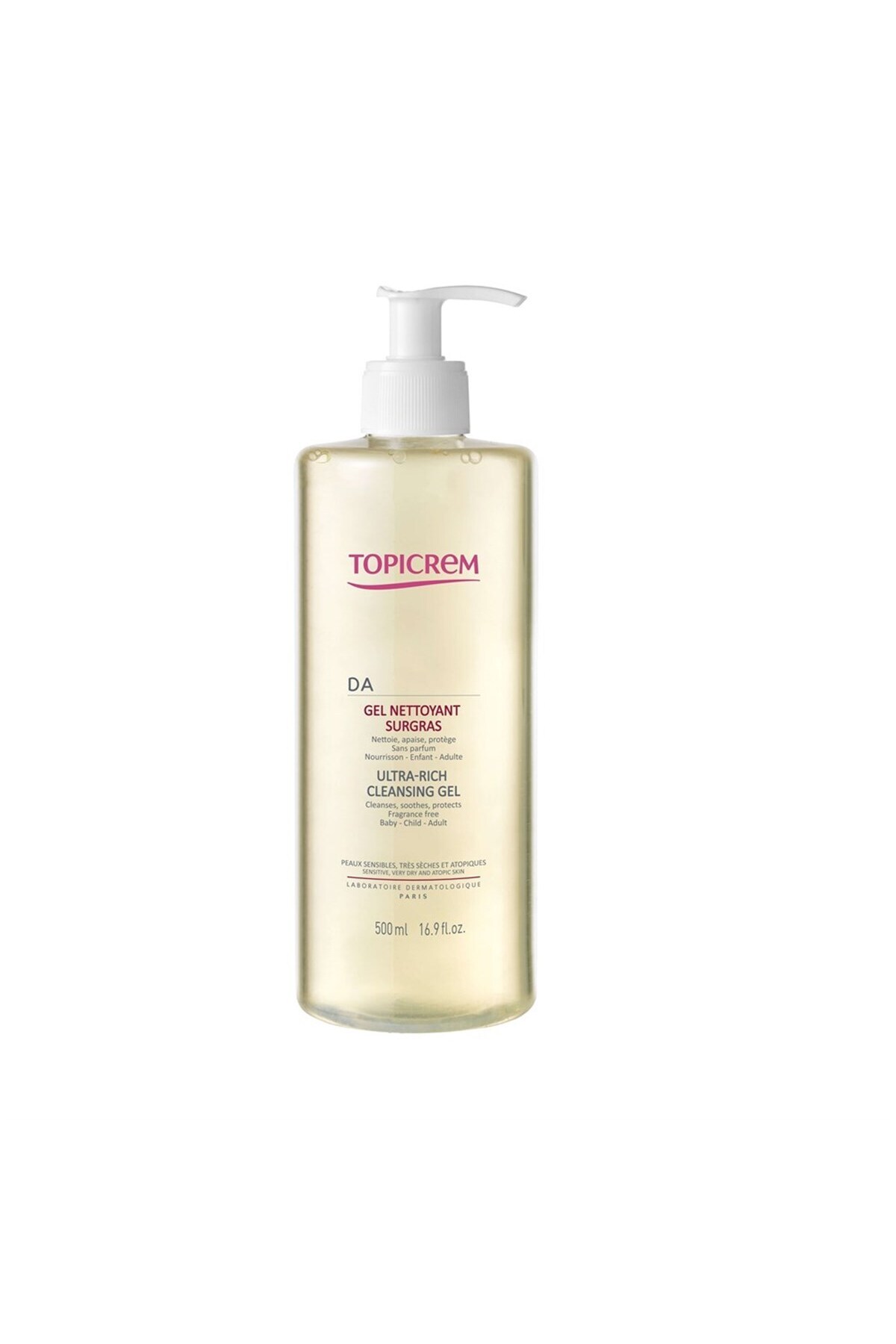 Topicrem Da Ultra Rich Cleansing Gel 500 ml Fiyatı, Yorumları - Trendyol