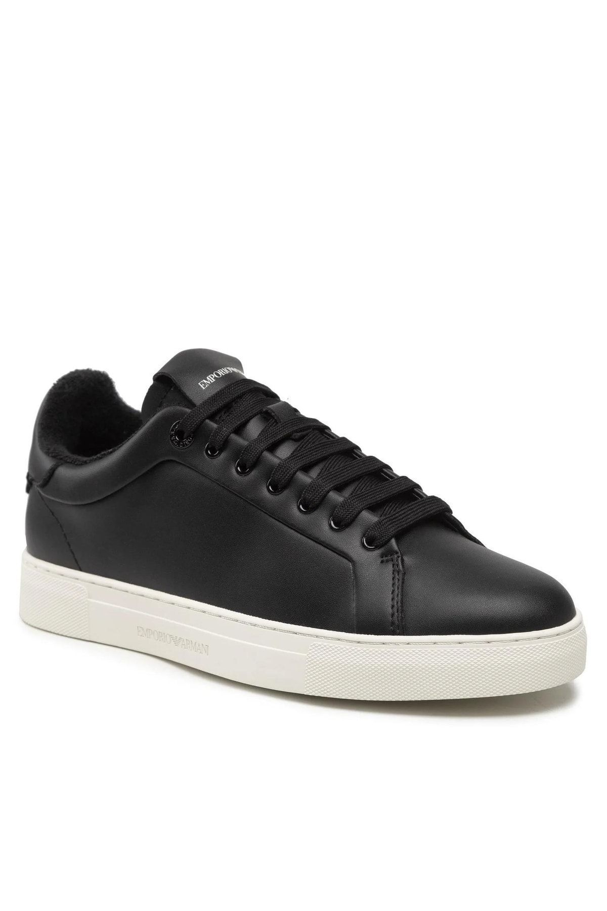 Emporio Armani Siyah - Sneaker Erkek Ayakkabı
