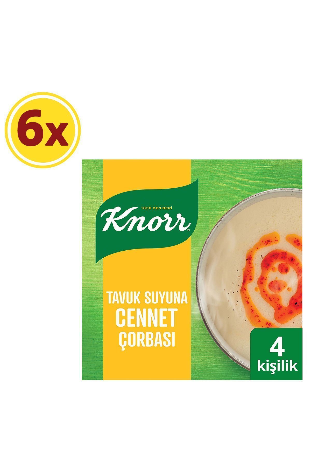 Knorr Hazır Çorba Cennet Çorbası 4 Kişilik 76 G X6