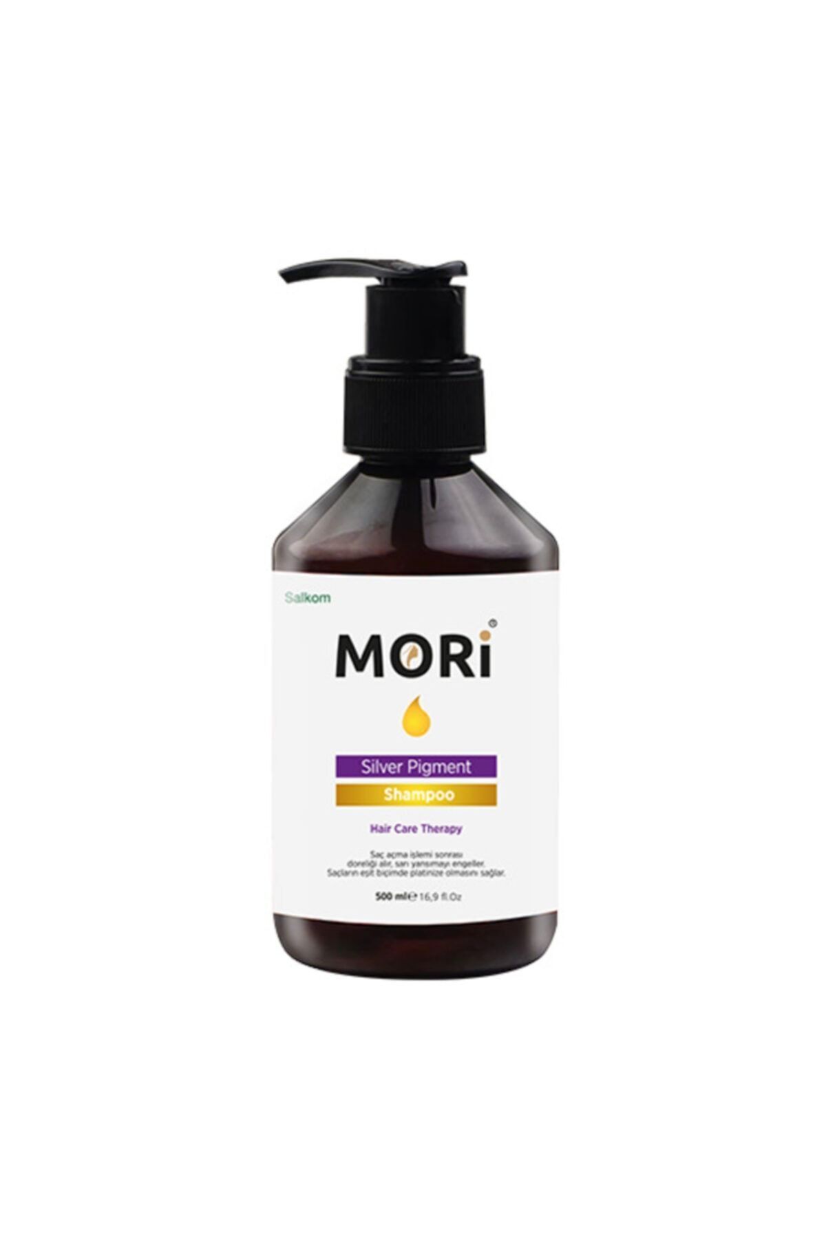 Salkom Mori Silver Pigment Şampuan 500 ml