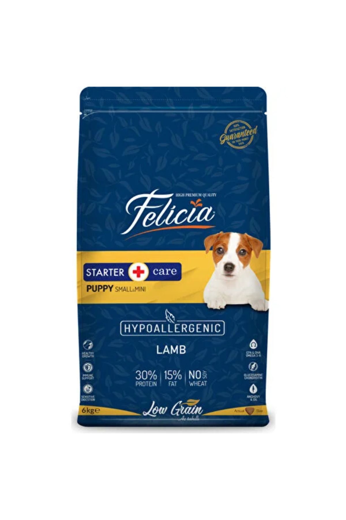 Felicia 6 Kg Yavru Kuzulu Small/mini Az Tahıllı Hypoallergenic Köpek Maması