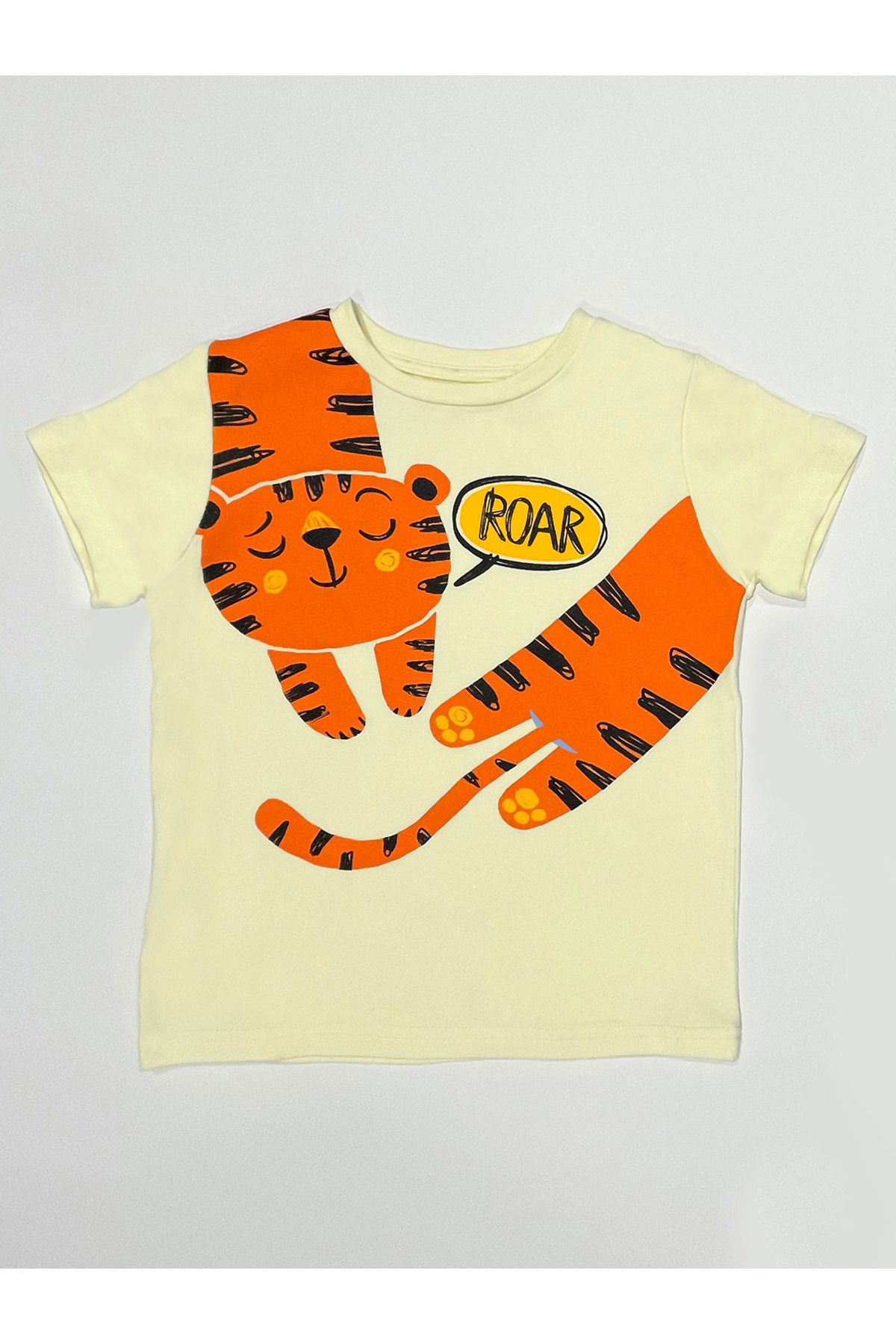 Denokids Roar Kaplan Erkek Çocuk T-shirt