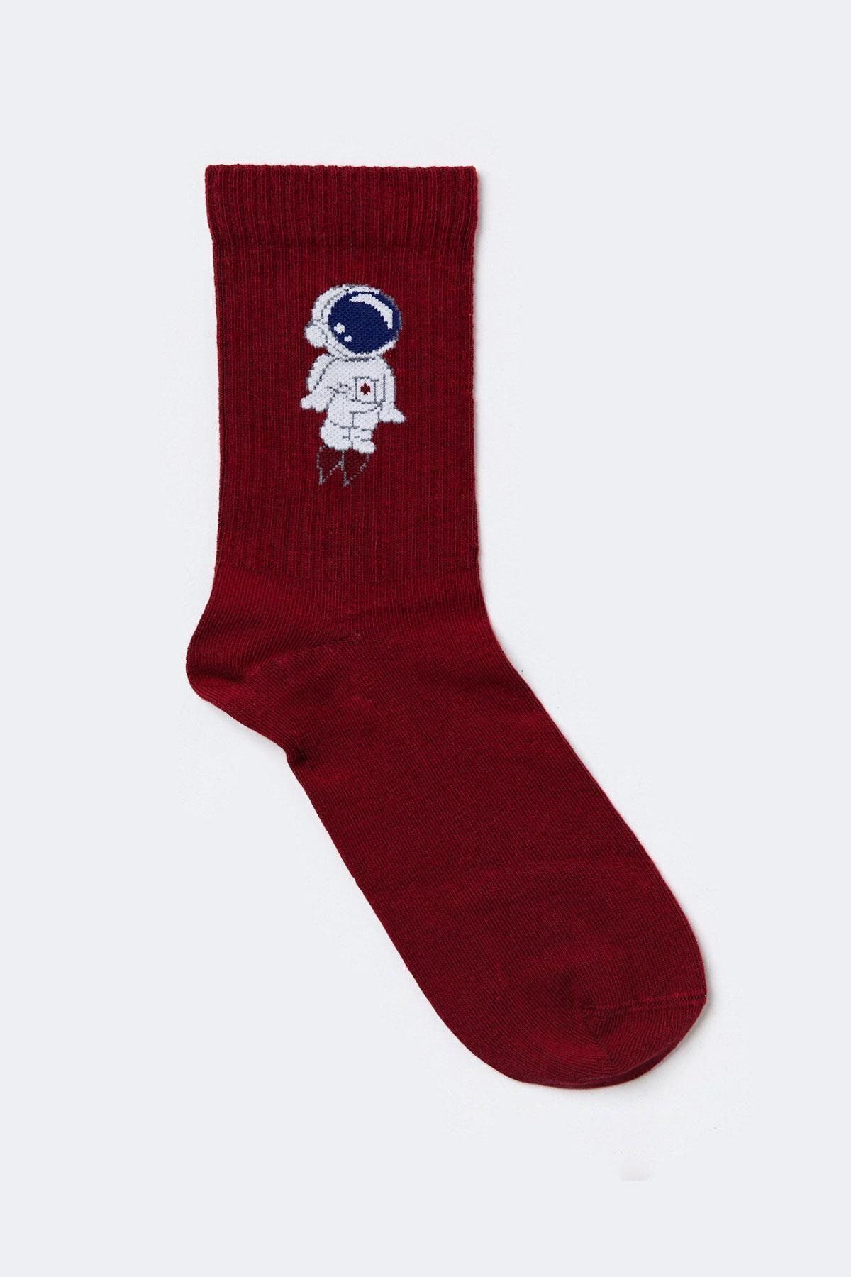 Katia & Bony Astro Çocuk Soket Çorap Bordo