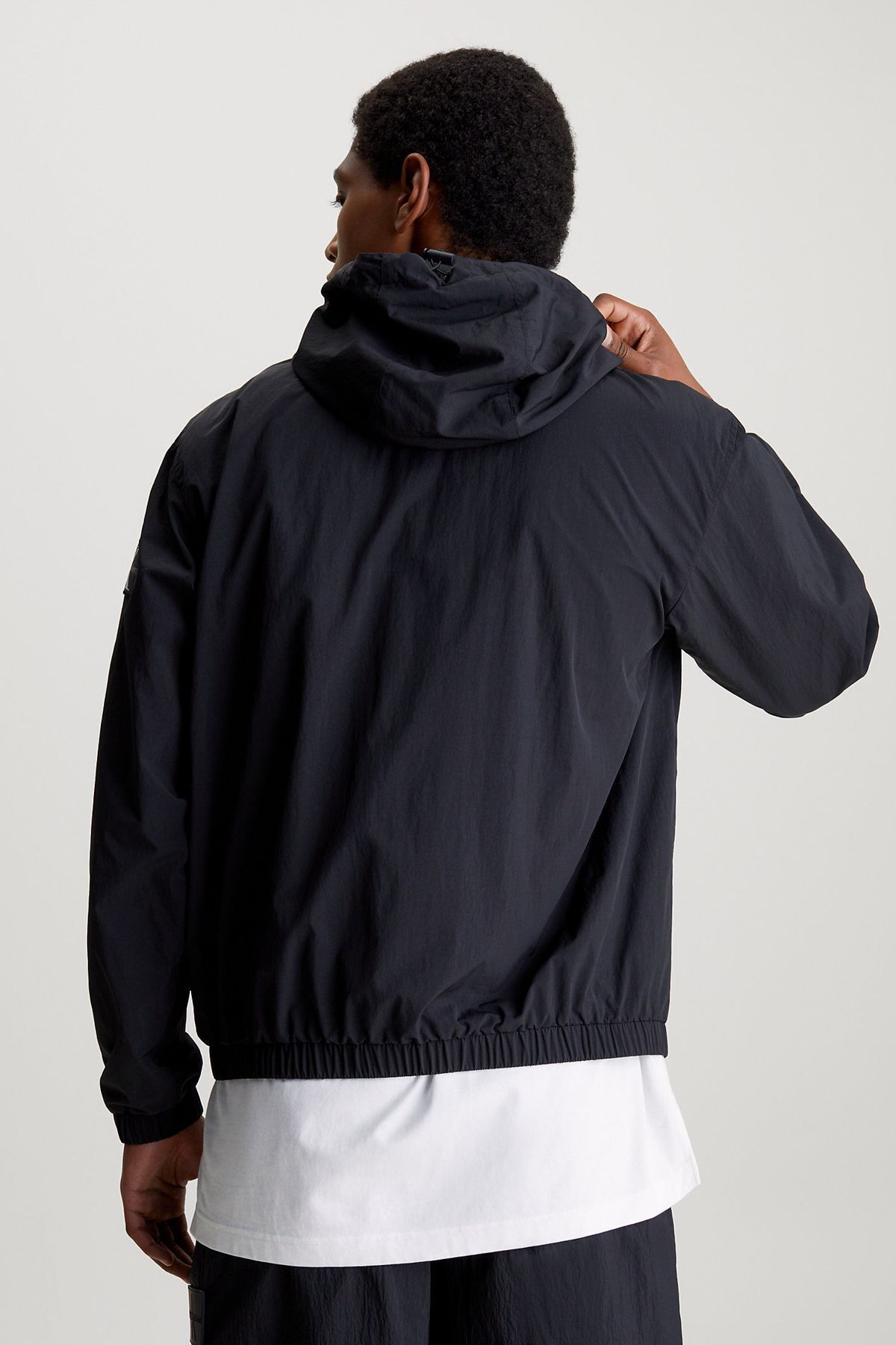 Calvin Klein Erkek Marka Logo Detaylı Regular Fit Uzun Kollu Siyah Ceket J30J325106-BEH