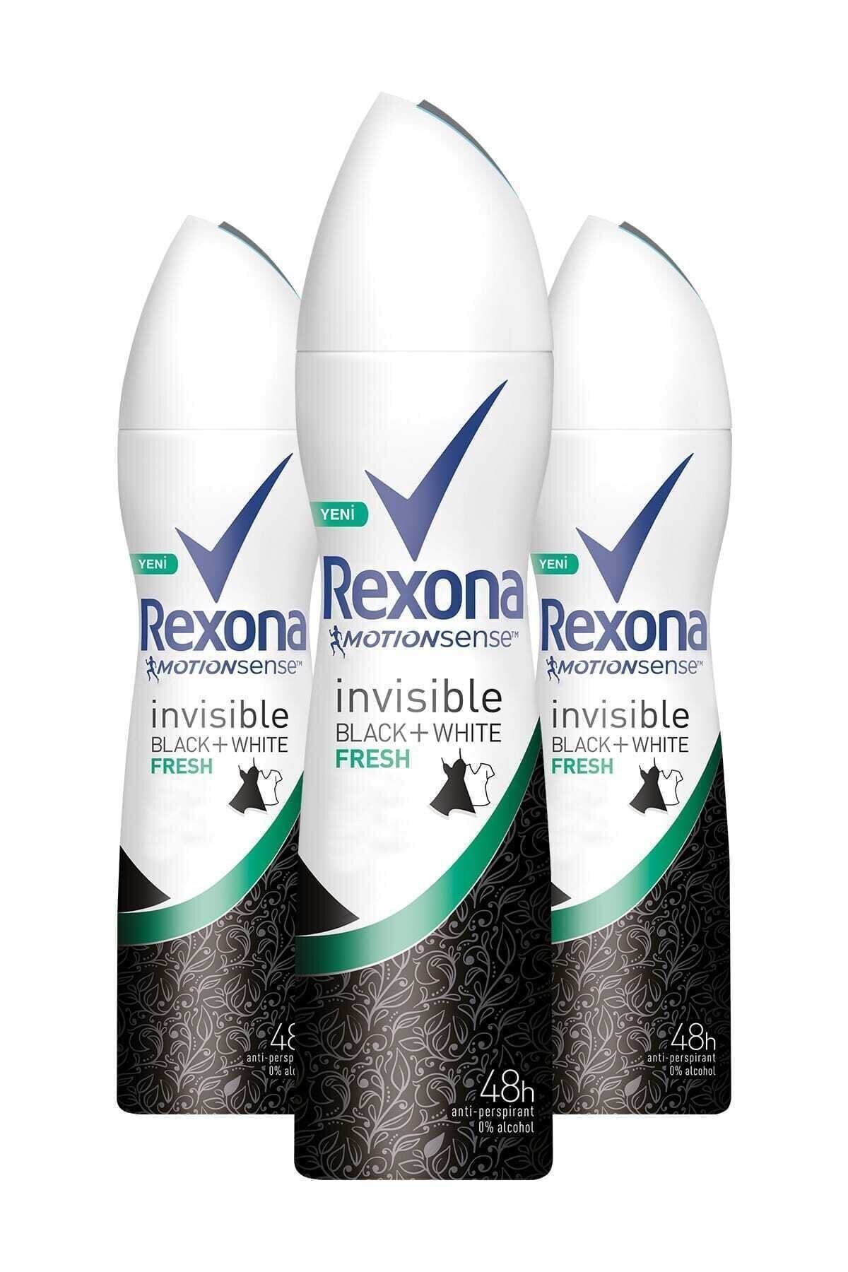 Rexona Kadın Deodorant Sprey Invisible Fresh 150 ml X 3