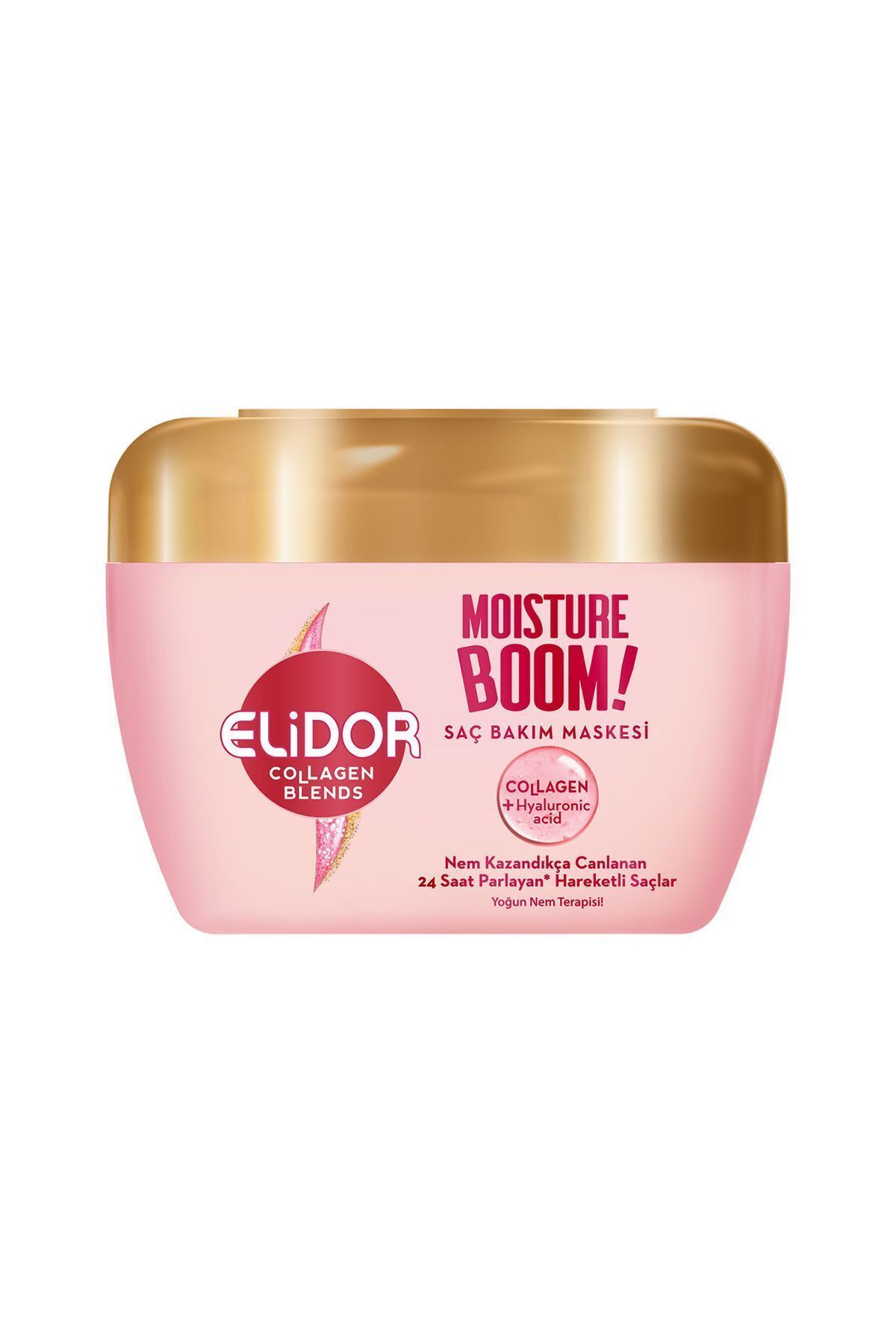 Elidor Collagen Blends Saç Bakım Maskesi Moisture Boom Yoğun Nem Terapisi 160 ml