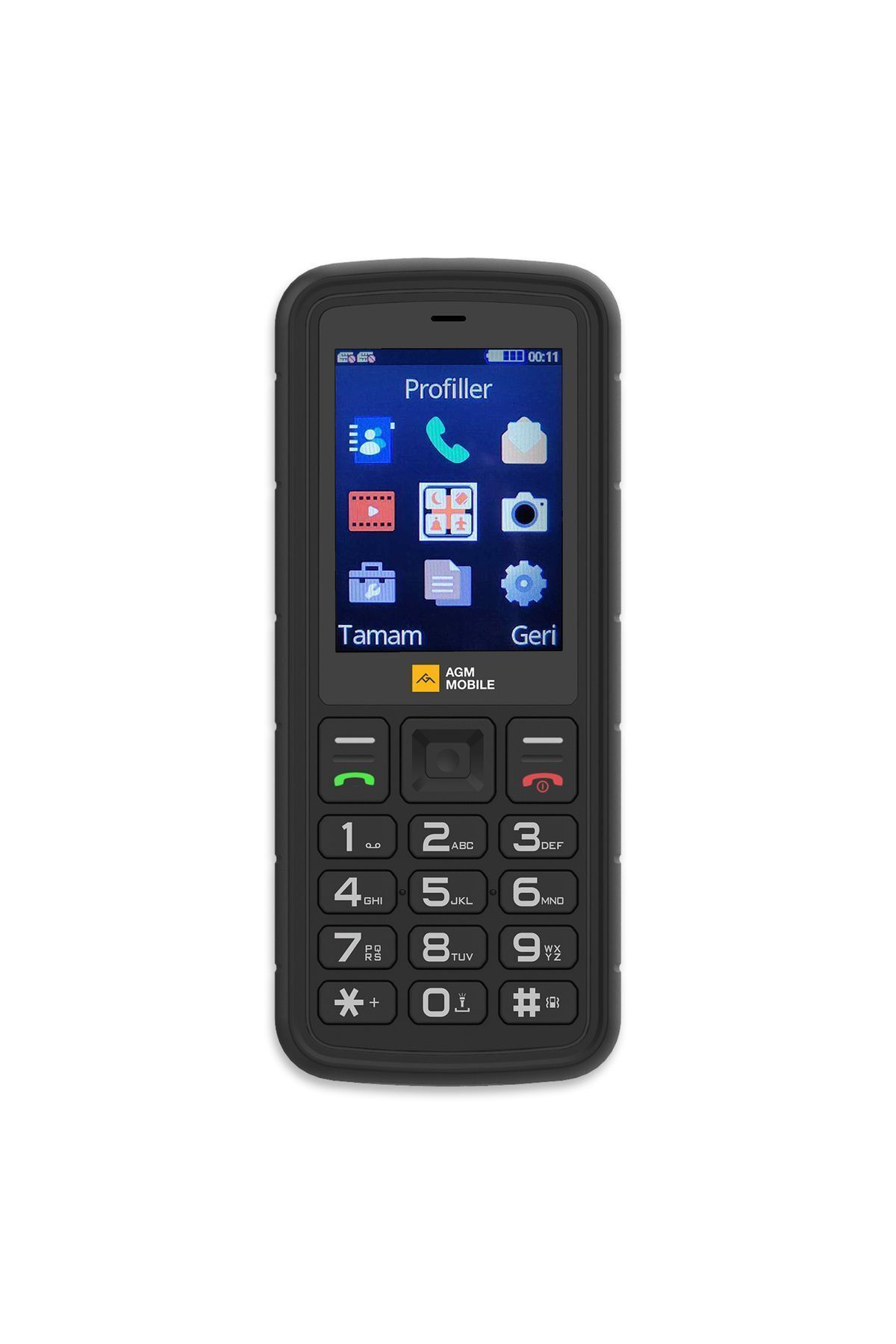 AGM Mobile AGM M9 4G LTE Tuşlu Dayanıklı Cep Telefonu