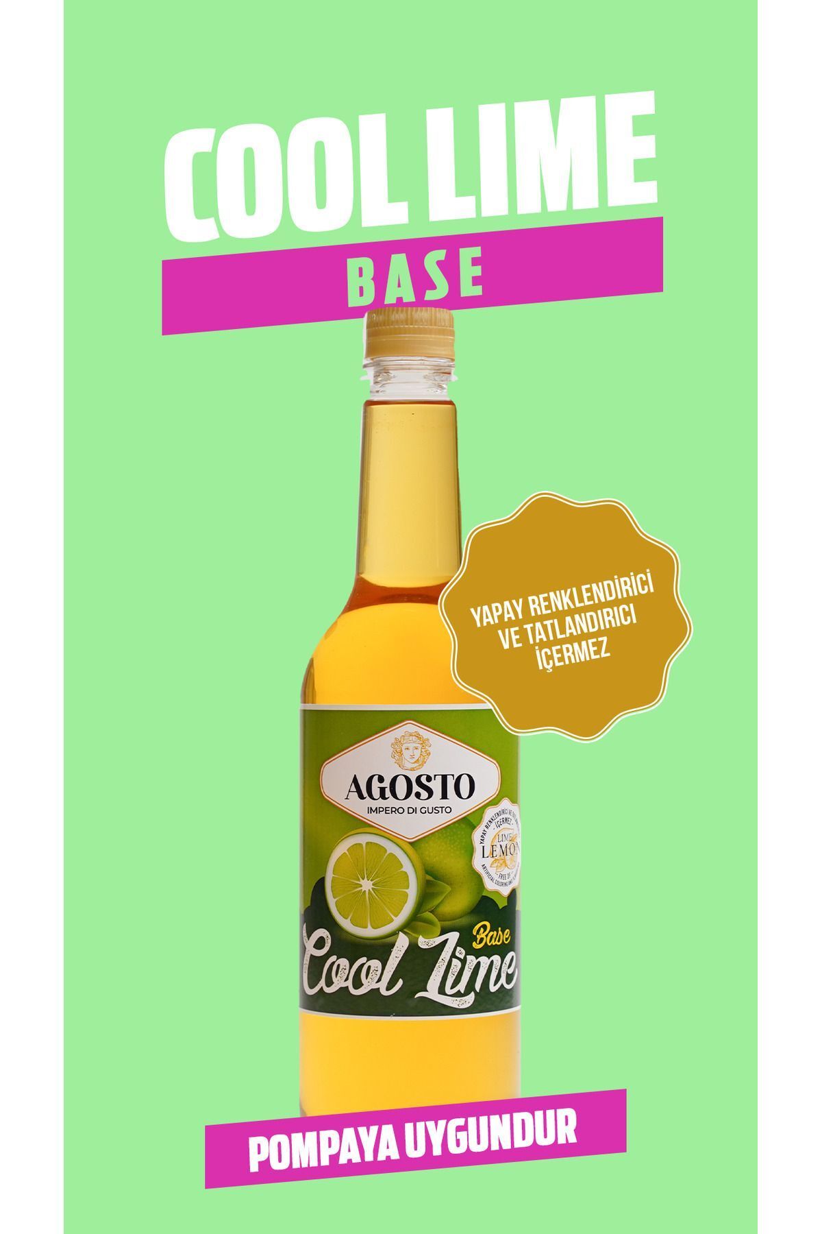 AGOSTO 750 ml Cool Lıme Baz