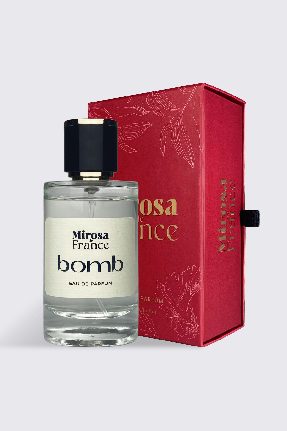 Mirosa de France Bomb Dinlendirilmiş Kalıcı Kadın Parfümü Bombshell Edp Premium Kutu 50ml