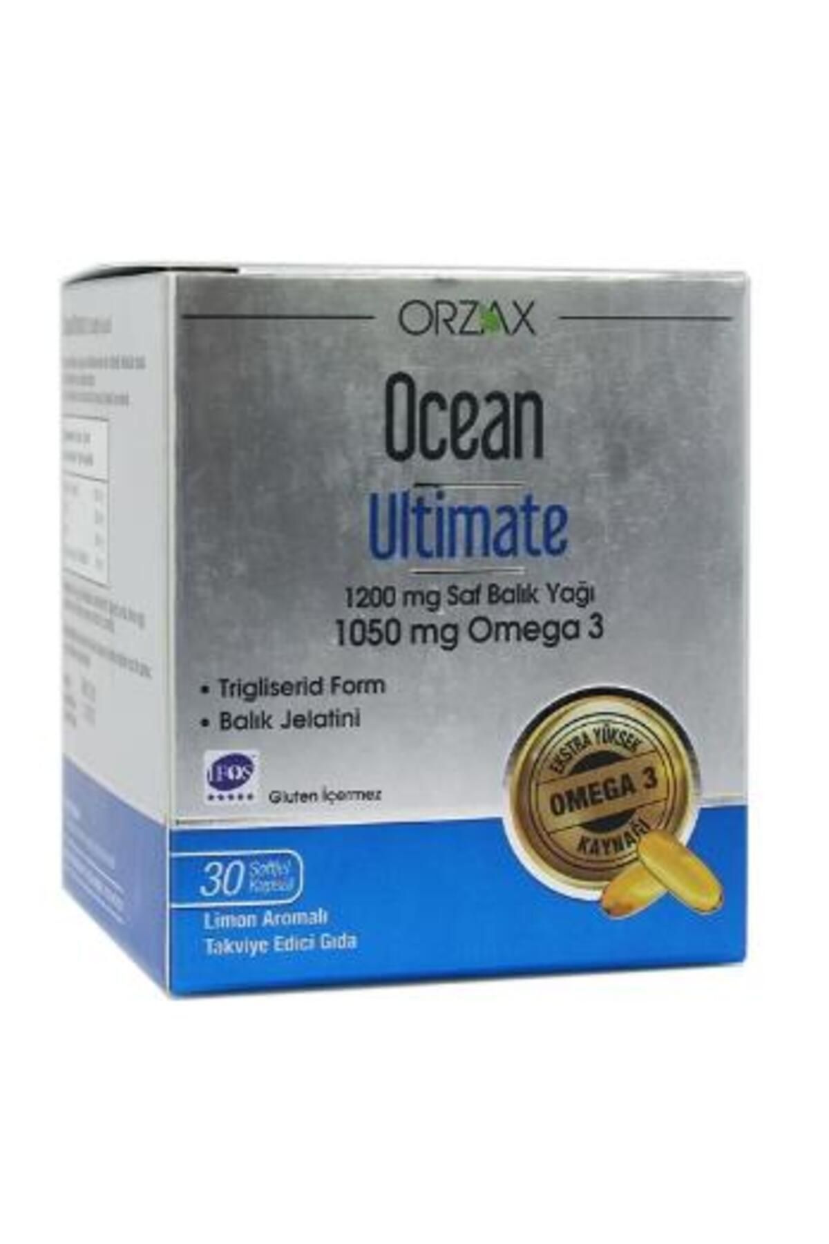 Ocean Ultimate 1200 Mg Balık Yağı 30 Kapsül