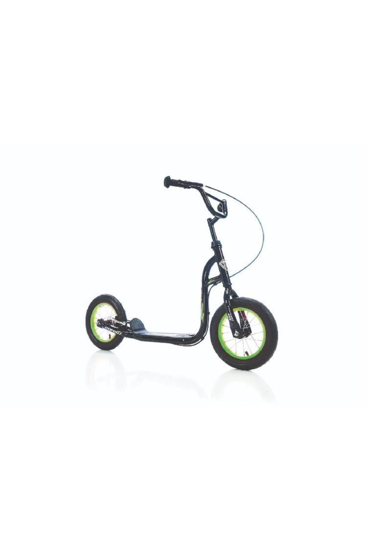 Corelli Slippy Scooter V 12 Jant Siyah Yeşil