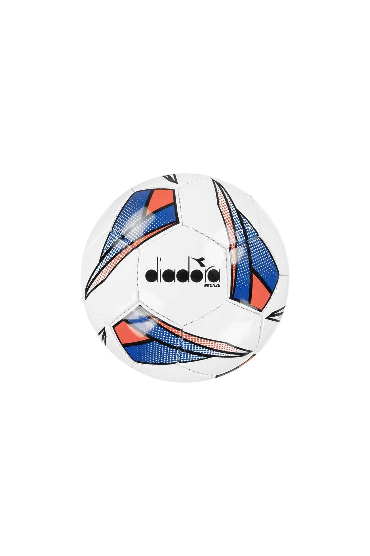 Diadora 4060205 Bronze Futbol Topu Beyaz-mavi-kırmızı