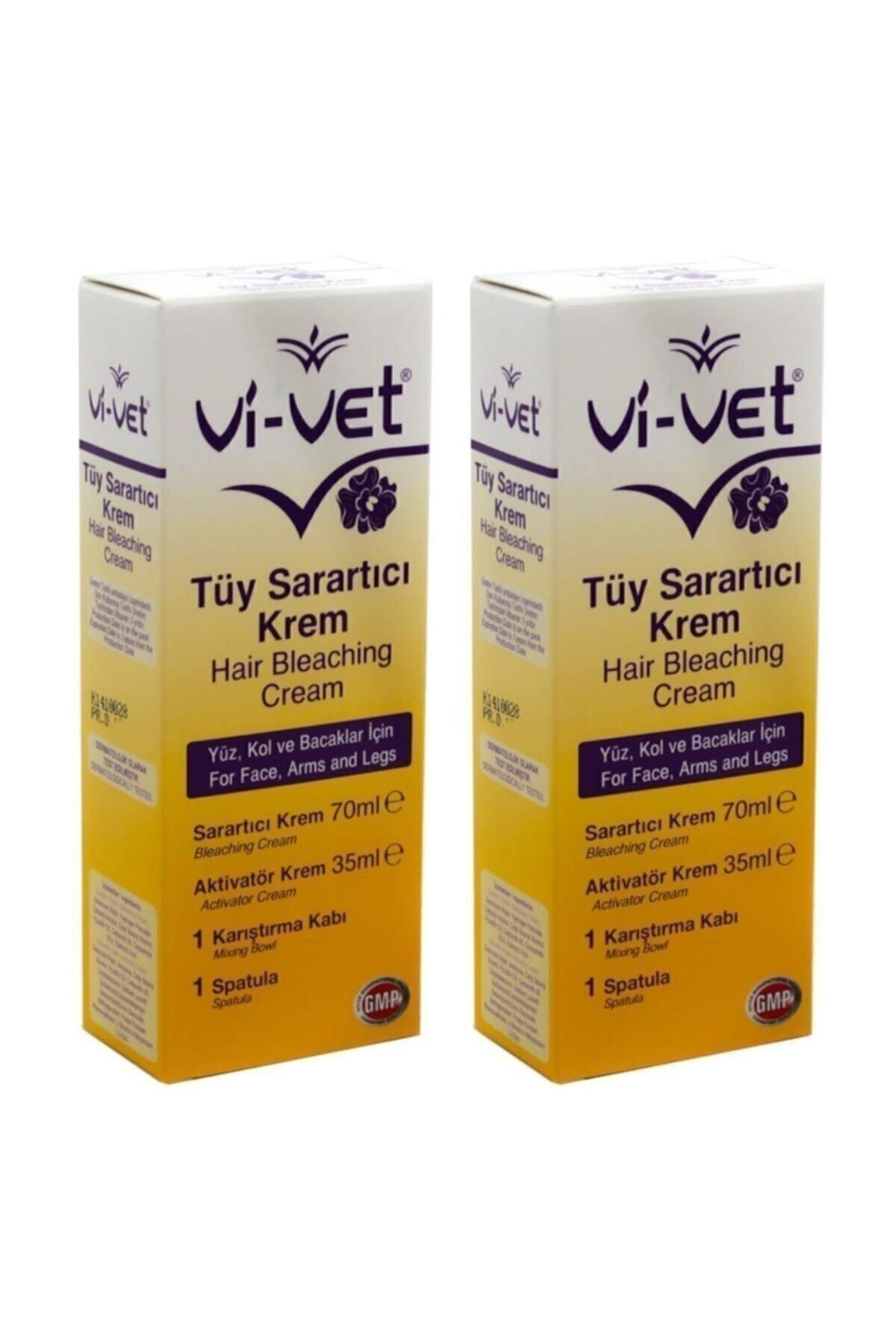 Vi vet Ağda Tüy Sarartıcı Krem 70-35 ml x 2 adet