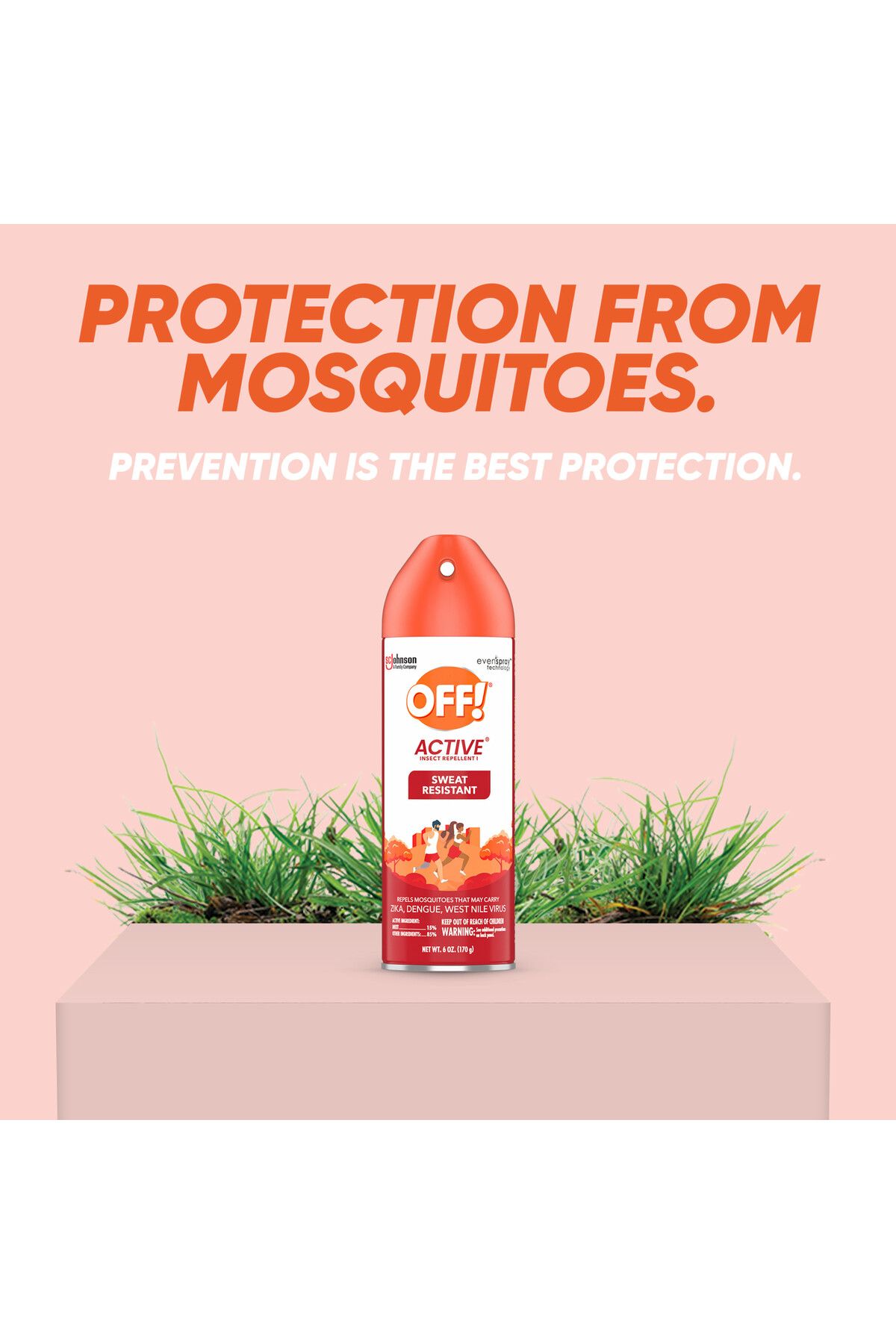 Johnson Actıve Insect Repellent Sweat Resıstant Sinek Kovucu 170 ml