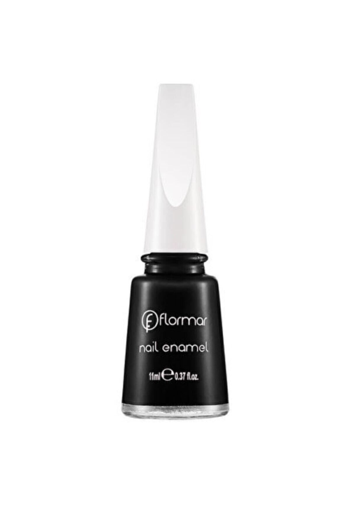 Flormar Enamel 313 Black Minimalisim 11 ml 8690604013135