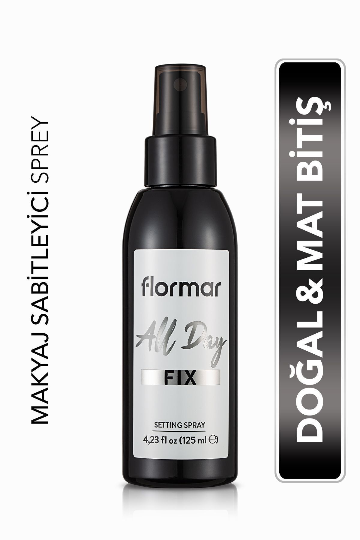 Flormar Doğal Bitişli Makyaj Sabitleyici Sprey - All Day Fix Setting Spray - 000 - 8682536023085