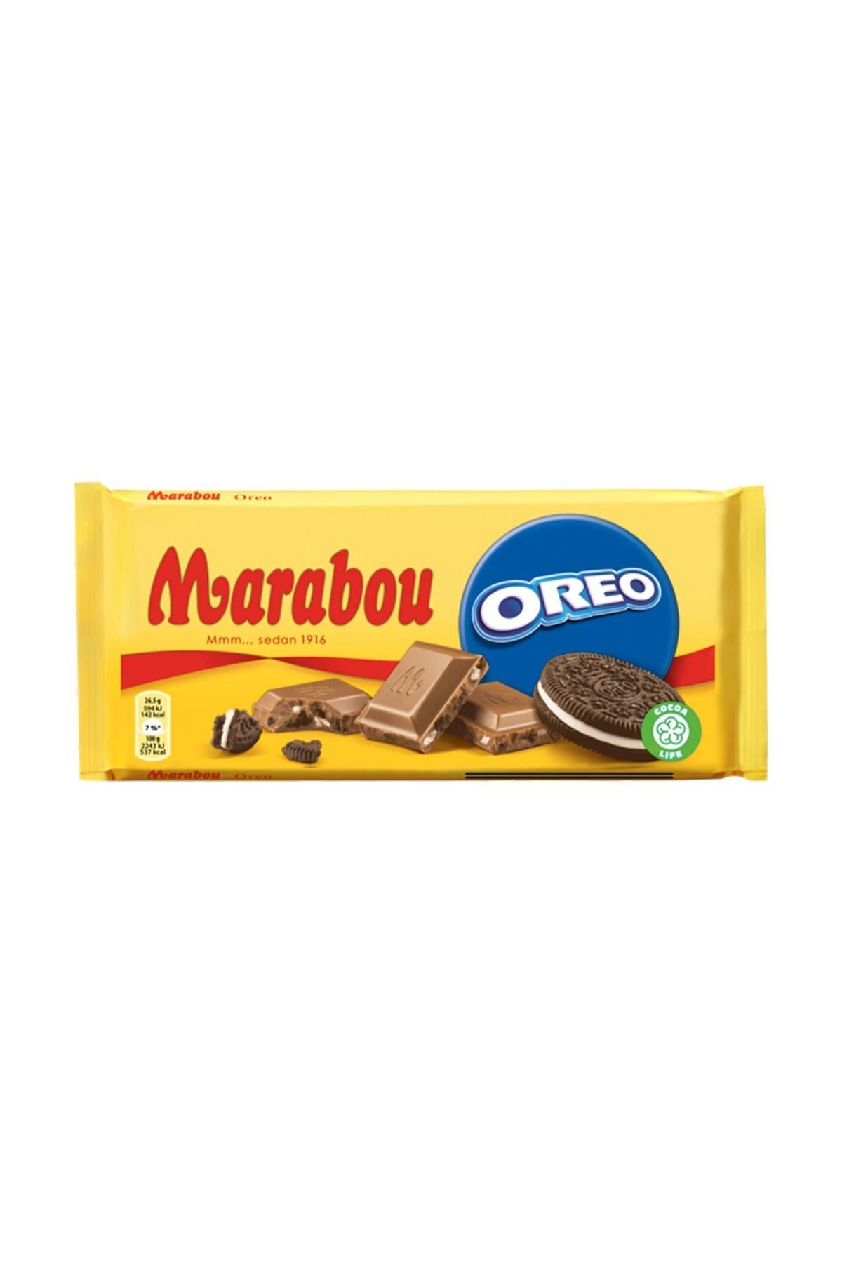 IKEA MARABOU Oreo'lu sütlü çikolata, 185 gr