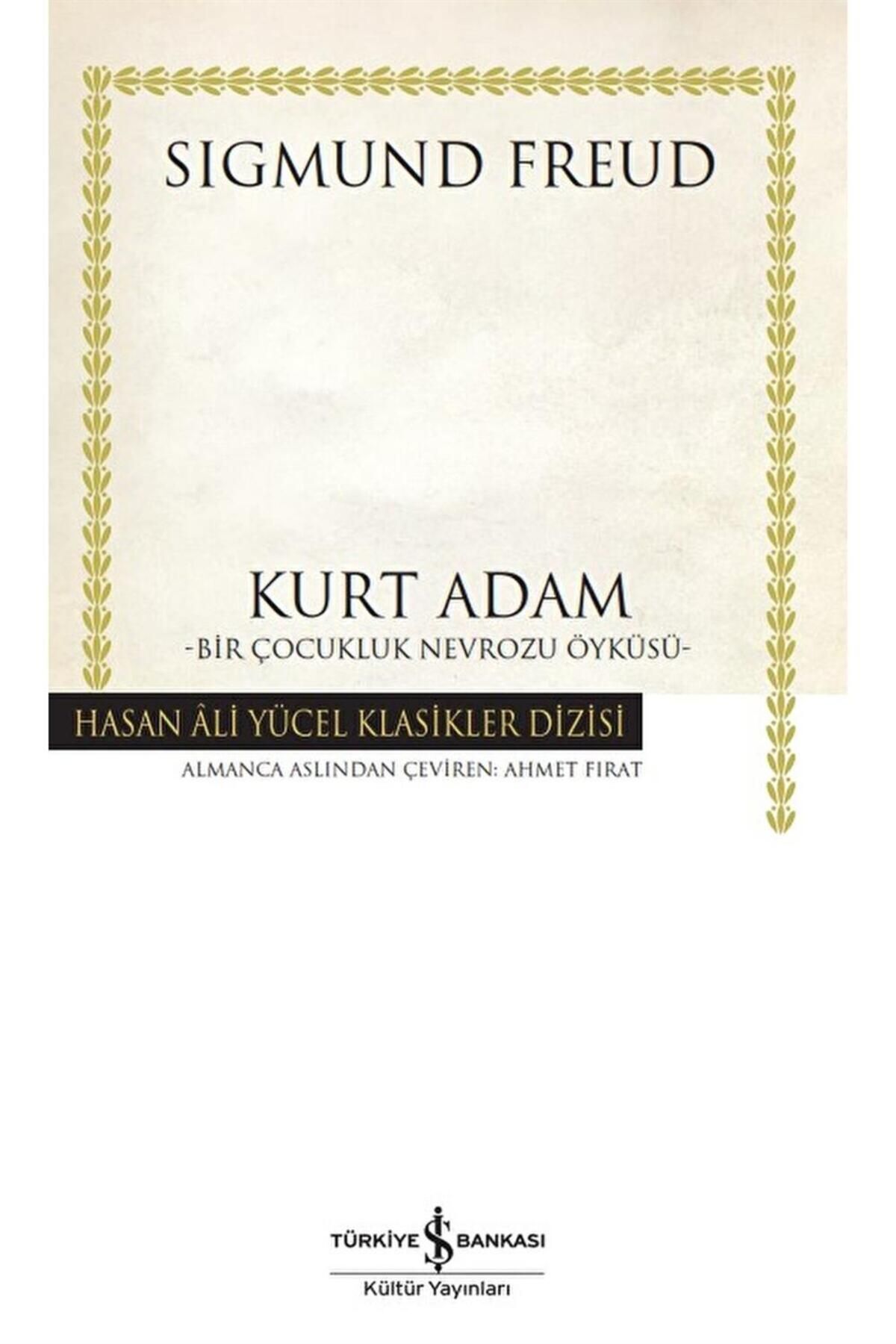 Türkiye İş Bankası Kültür Yayınları Kurt Adam / Sigmund Freud / Iş Bankası Kültür Yayınları / 9786254295317