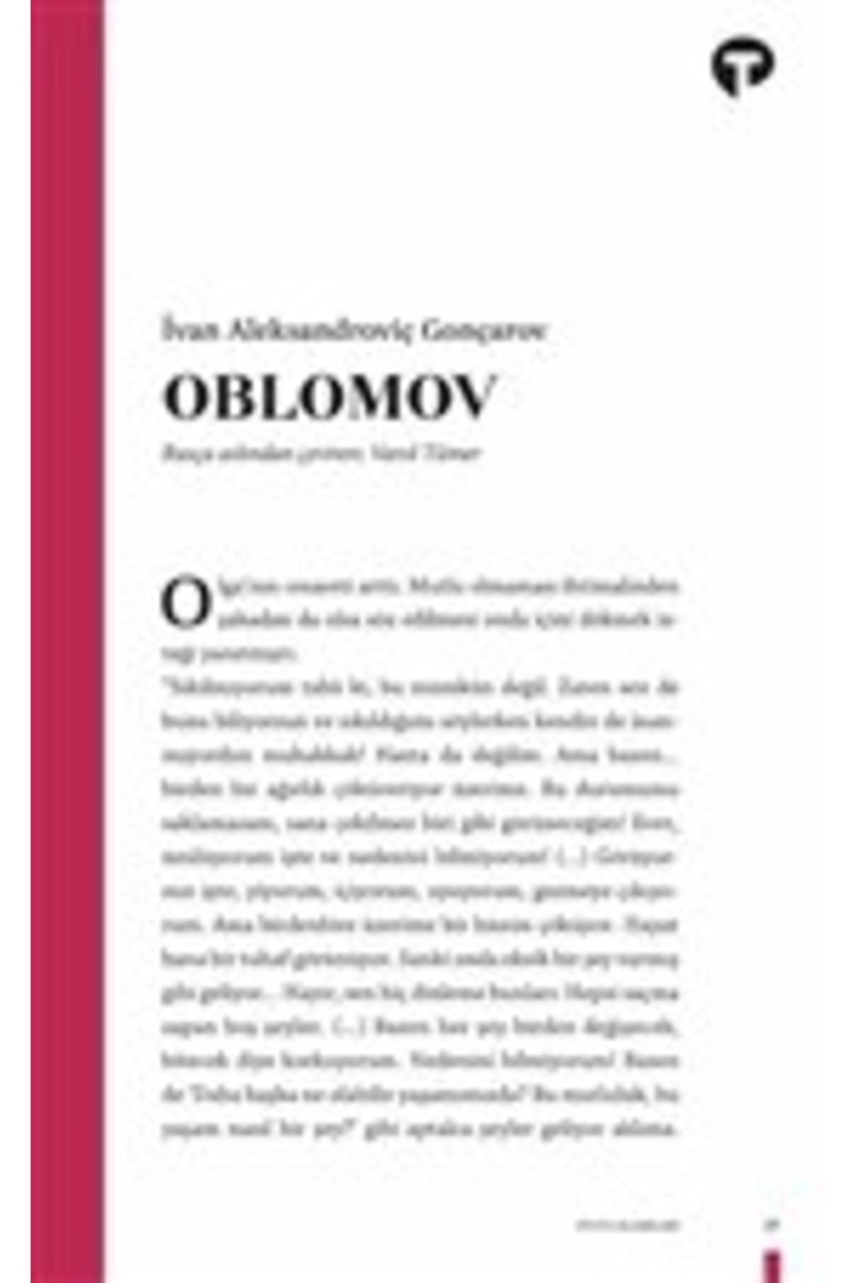 Turkuvaz Kitap Oblomov
