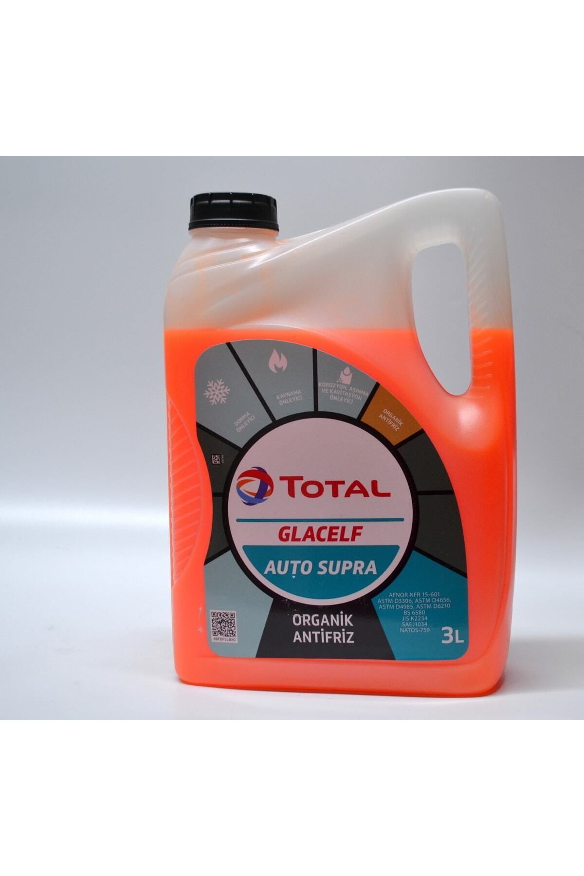 Total Icon Group - Glacelf Auto Supra Kırmızı Organik Antifriz - 3 Litre