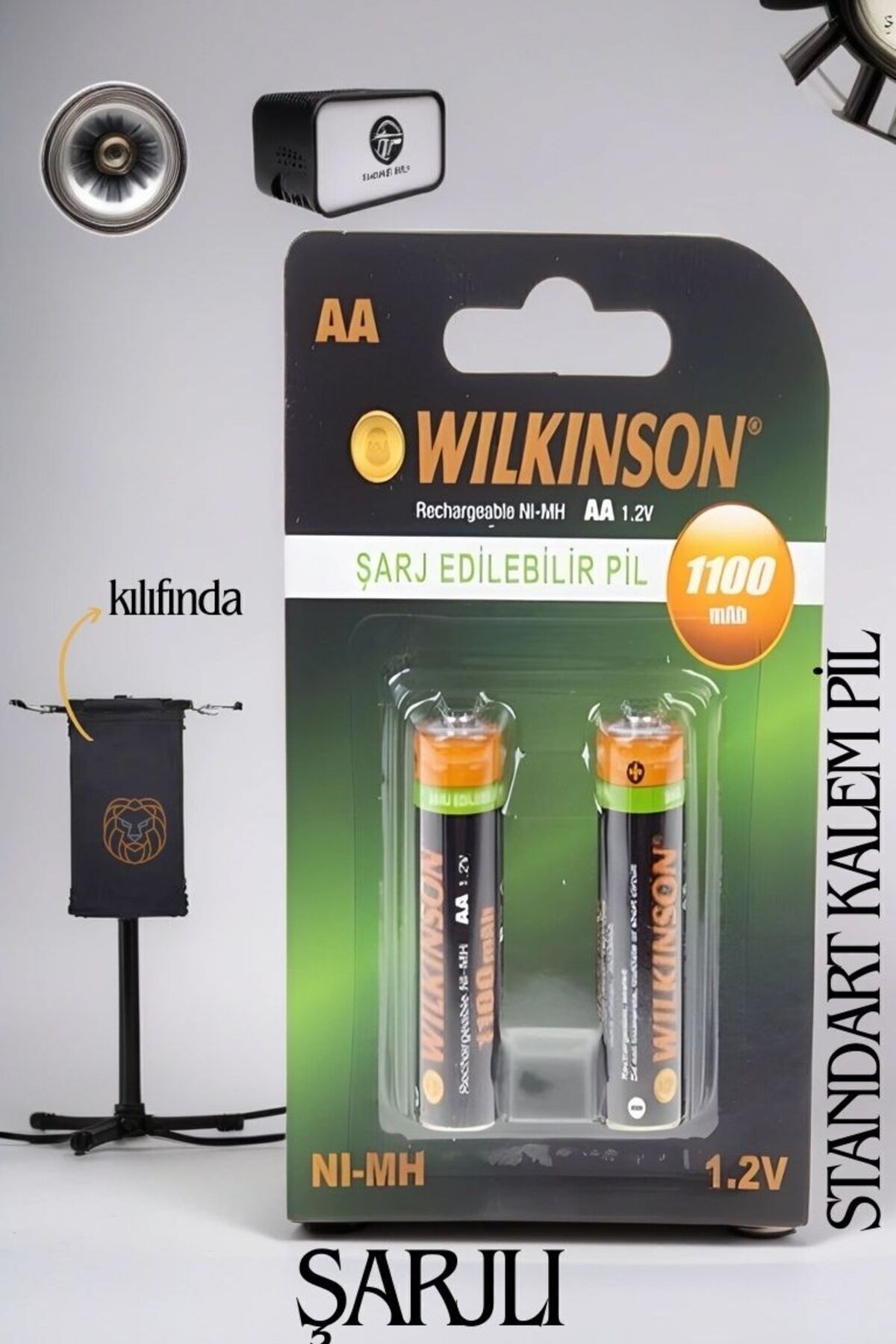 Transformacion Wilkinson Şarj Şedilebilir AA Kalem Pil 2 li Set