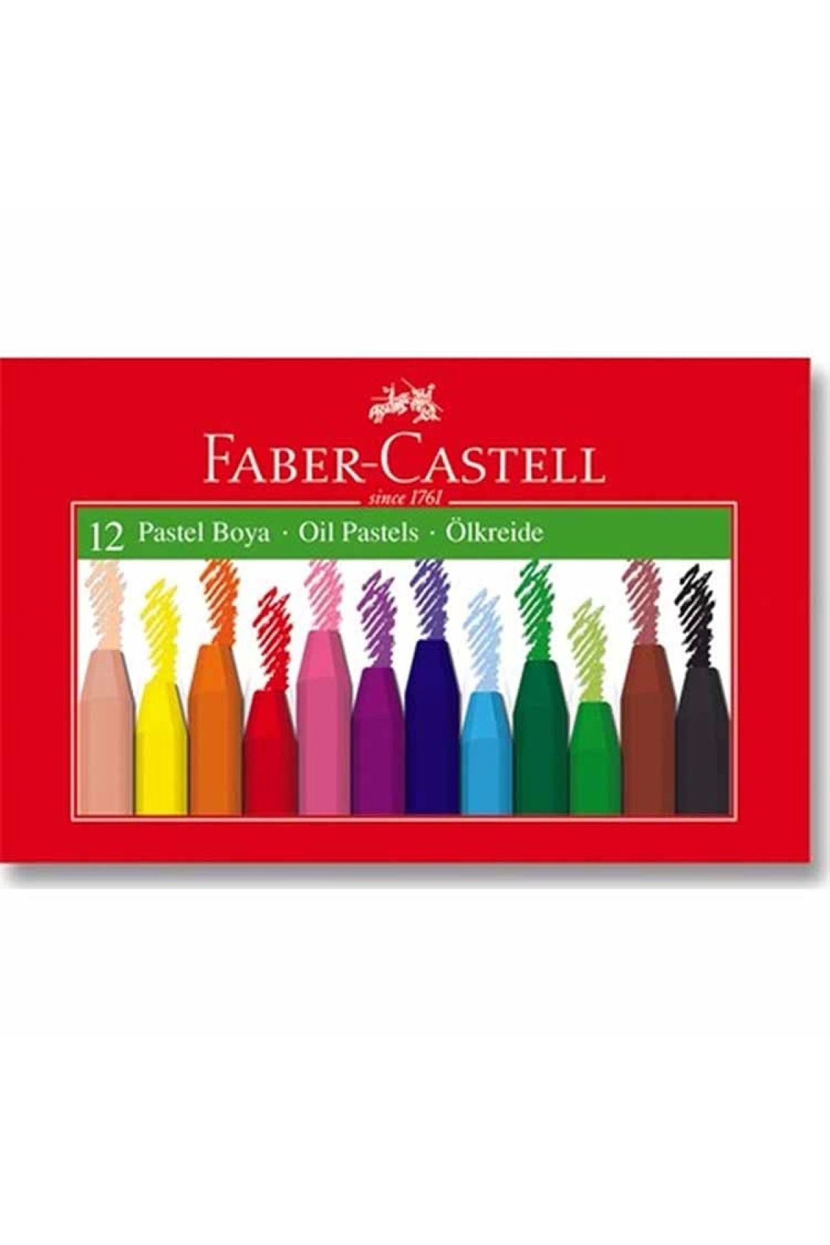 Faber Castell Redlıne Oil Pastel Boya 12 Renk