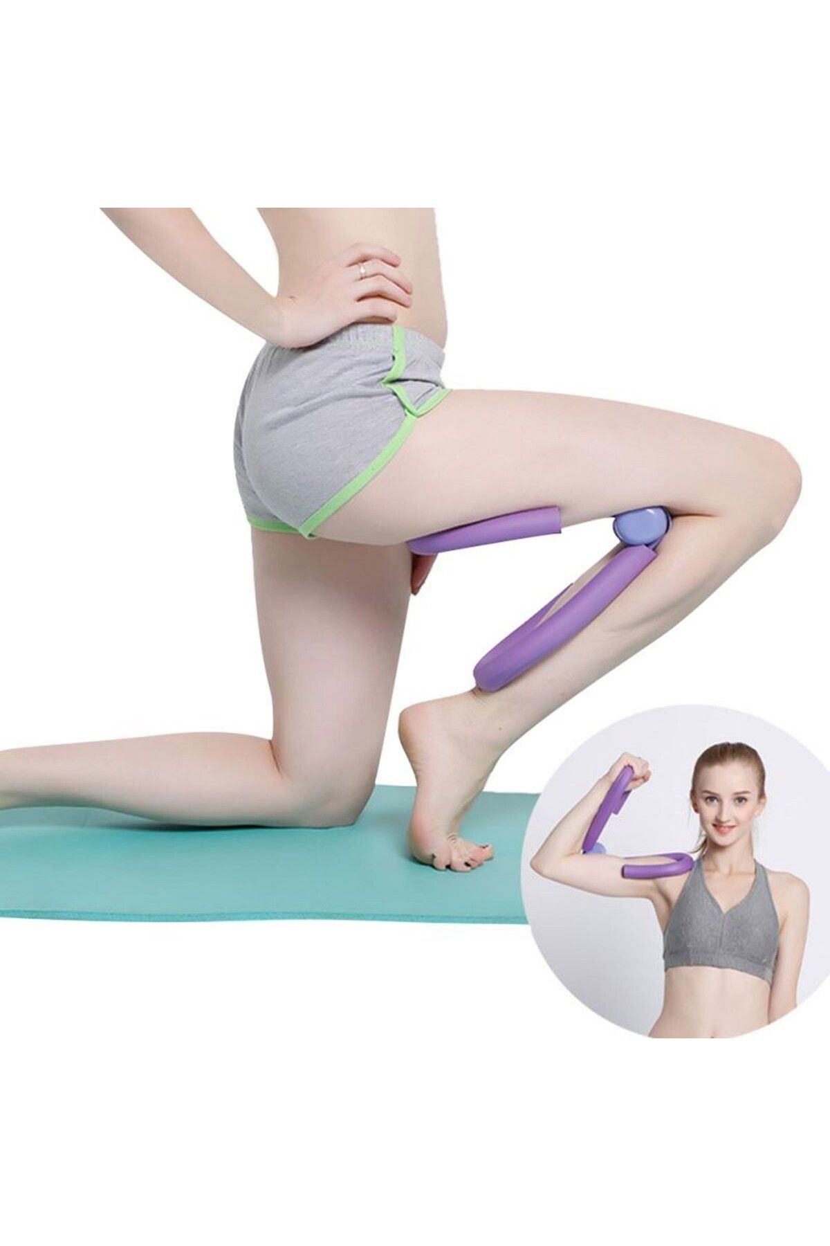 Genel Markalar Vücut Geliştirme Için Yoga Ve Topsuz Pilates Hareketleri Yaylı Aparatı (LİSİNYA)