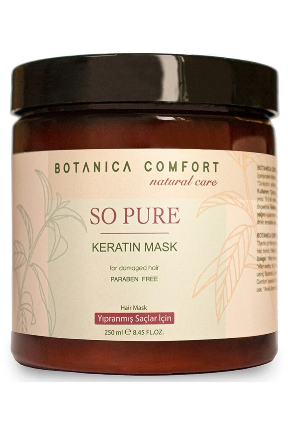 botanica Comfort Yoğun Bakım Keratin Saç Maskesi 250 ml