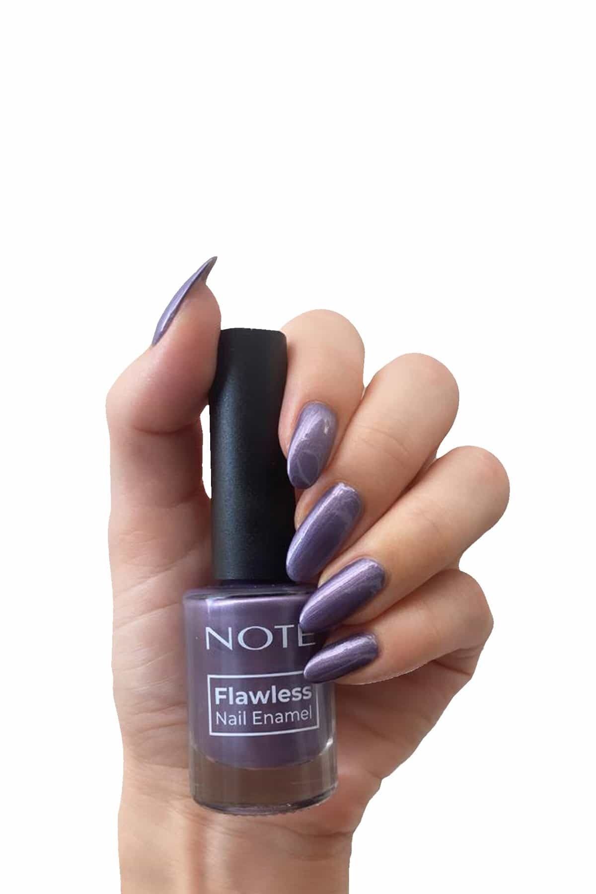 Note Cosmetics Nail Flawless Oje 87 Mystic Purple -Mor