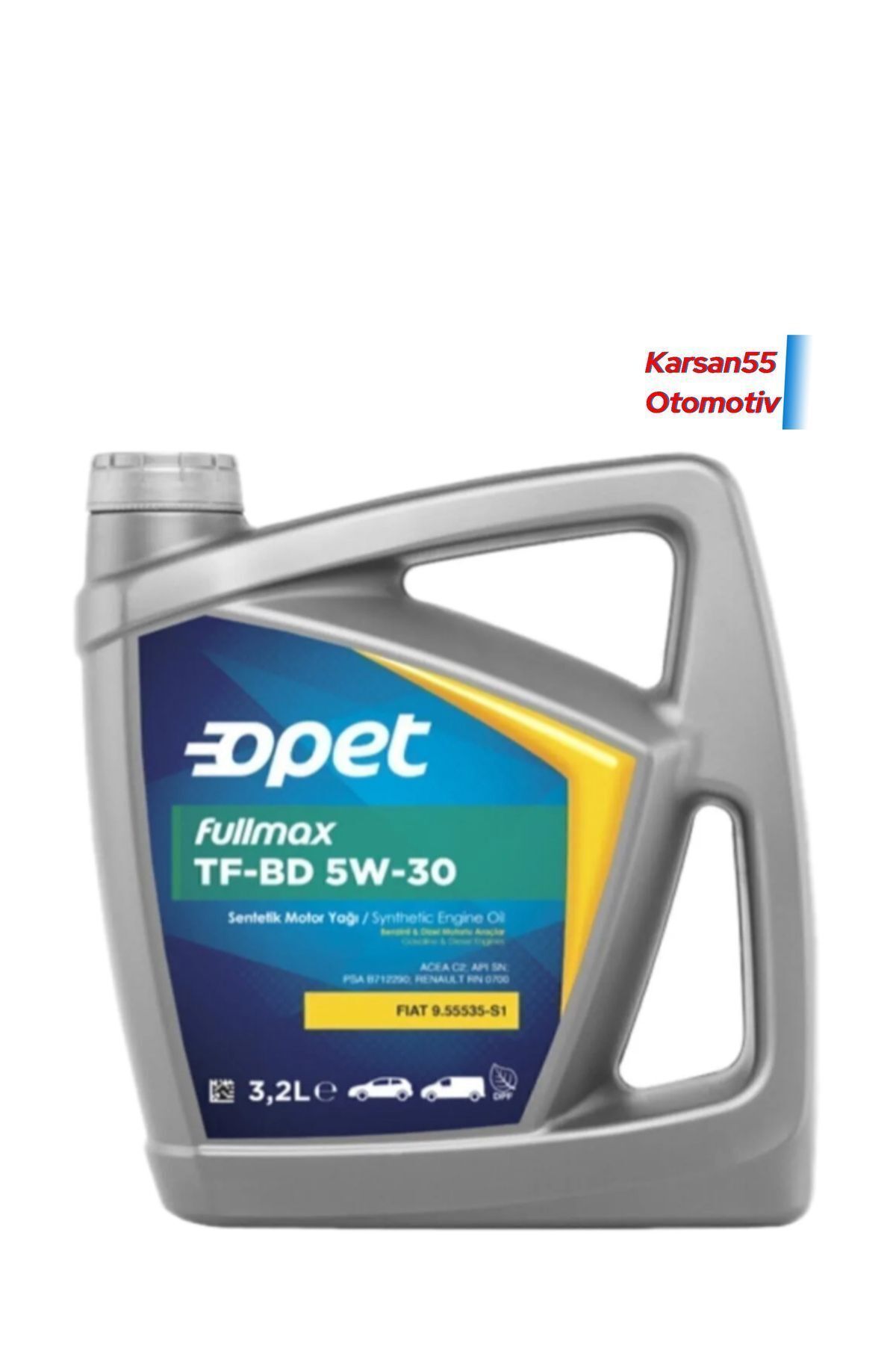 Opet Fullmax Tf-bd 5w/30 3,2lt Dpf Onaylı