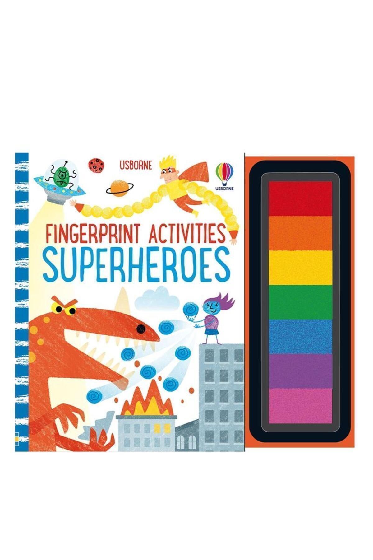 Usborne Fingerprint Activities - Superheroes