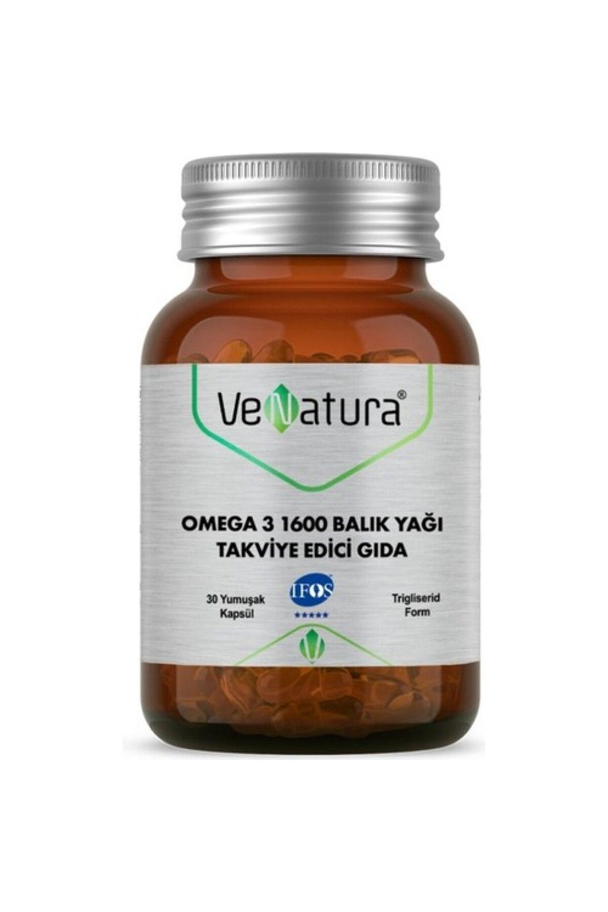 Venatura Omega 3 Balık Yağı 1600 Mg 30 Yumuşak Kapsül