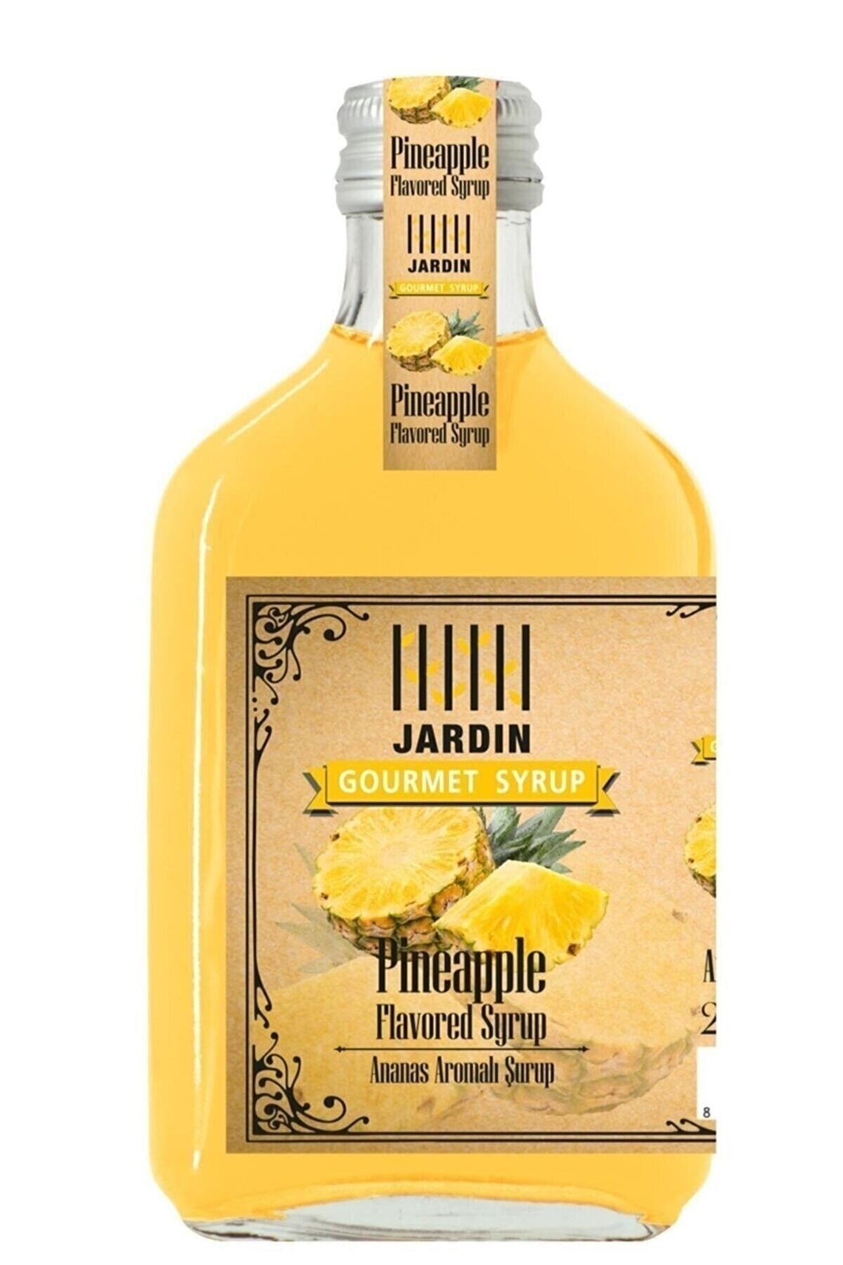 Jardin Ananas Aromalı Kokteyl Kahve Şurup 200 ml Cocktail Syrups