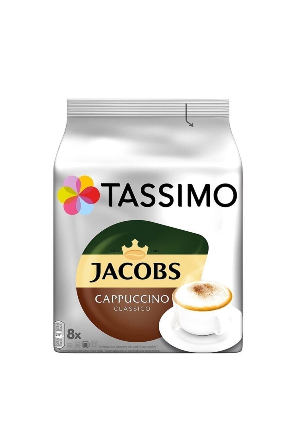 tassimo Jacobs Cappuccino Classico Capsule Coffee