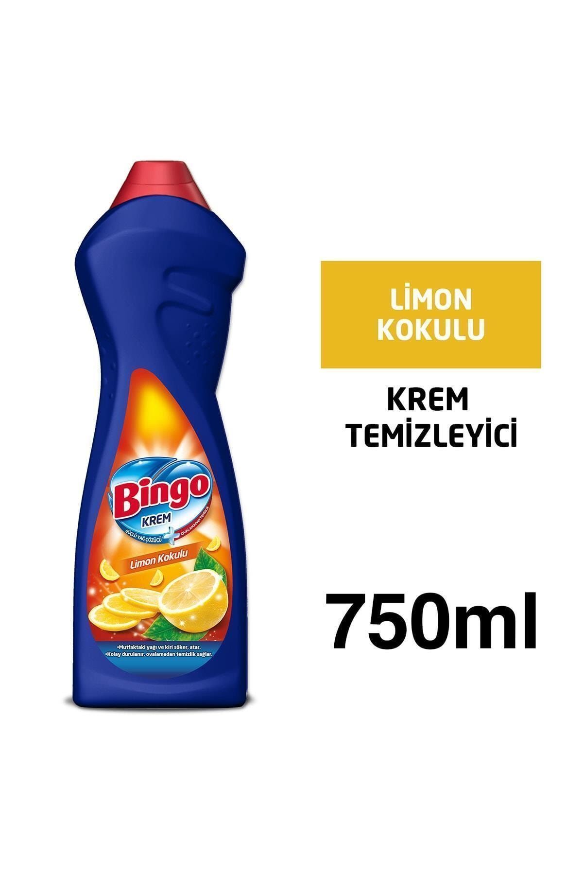 Bingo Limon Kokulu Krem Temizleyici 750 ml