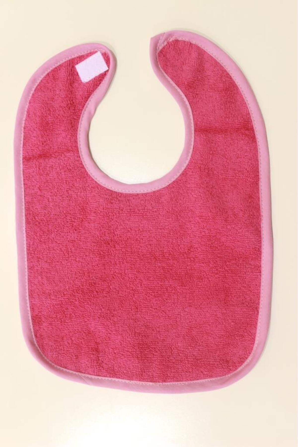 Ender Home Havlu Bebek Mama Önlüğü Sıvı Su Geçirmez Cırt Bantlı Mama Önlüğü