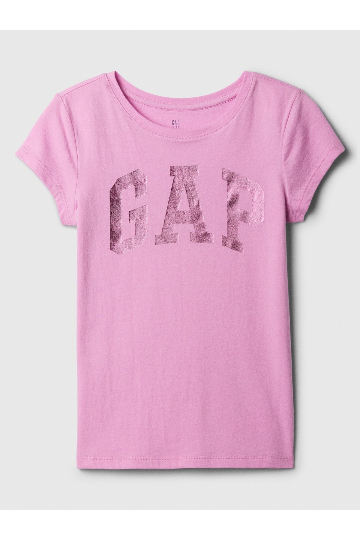 GAP Kız Çocuk Pembe Gap Logo T-Shirt