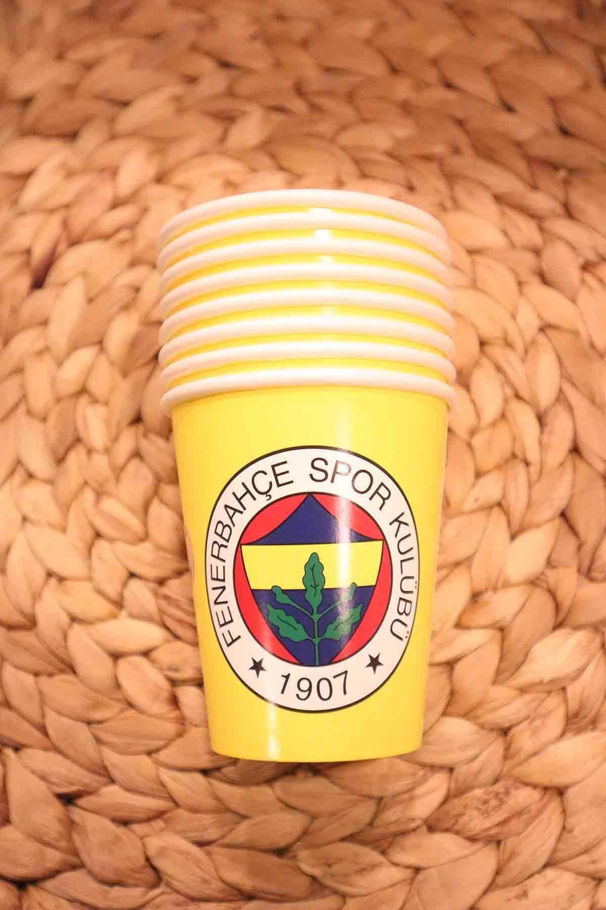 Fenerbahçe LİSANSLI FENERBAHÇE 8'Lİ KAĞIT BARDAK